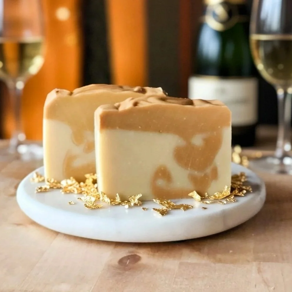 Gold Champagne Soap Bar