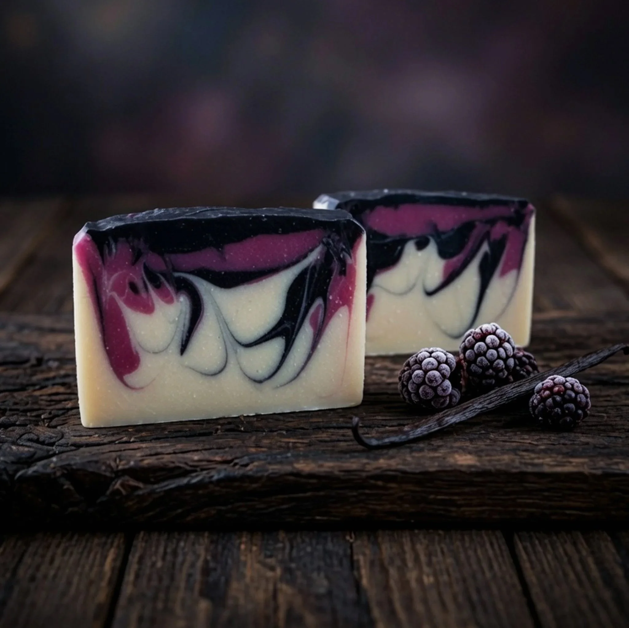 The Nocturne Feline - Black Raspberry Vanilla Soap Bar