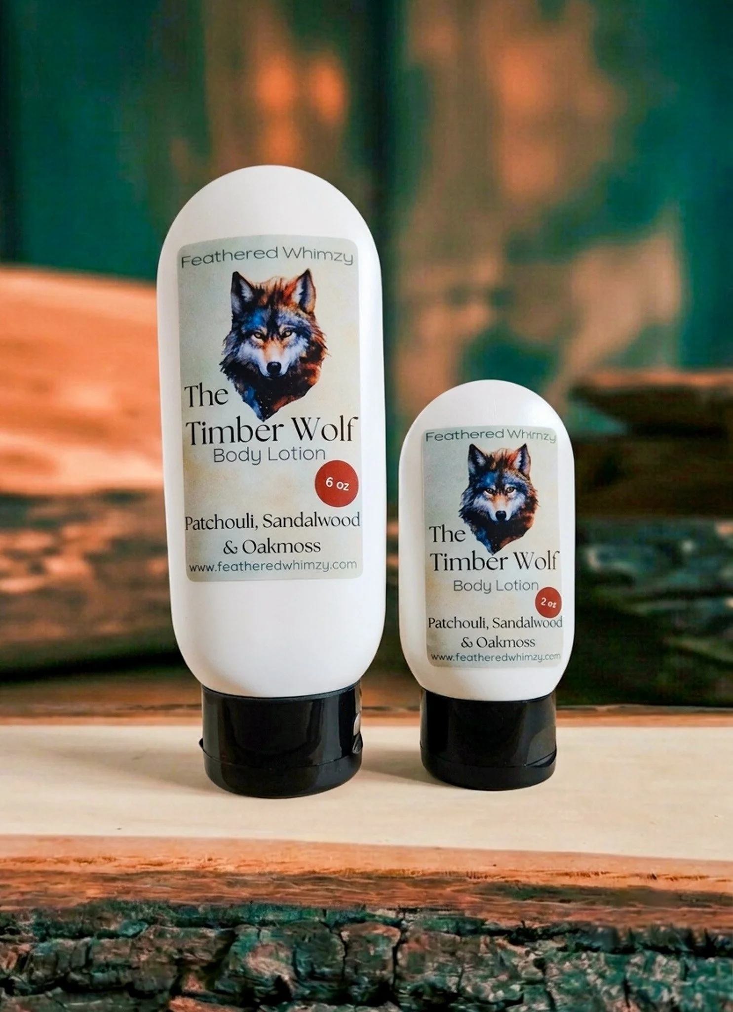 The Timber Wolf ~ Patchouli, Sandalwood & Oakmoss Body Lotion