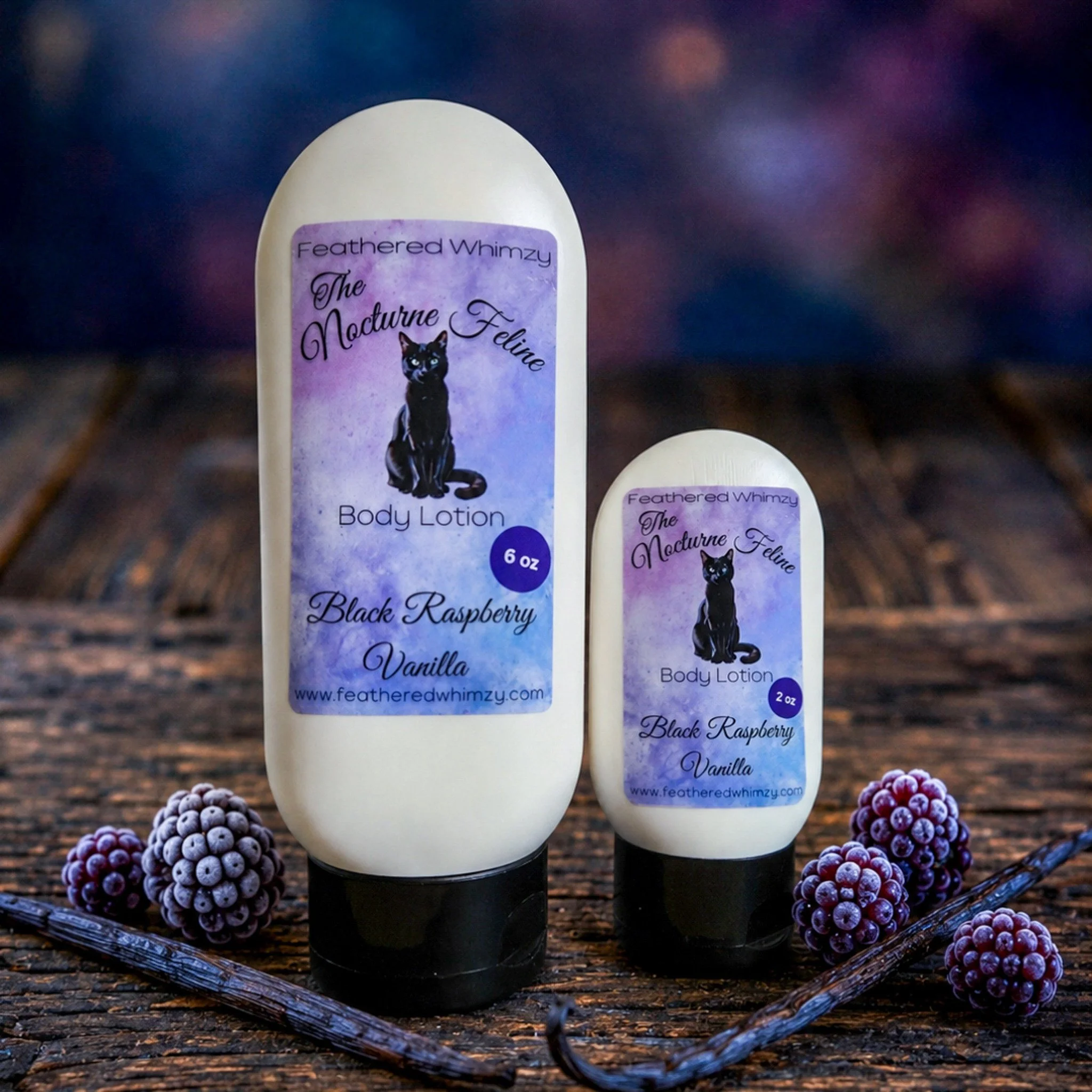 The Nocturne Feline - Black Raspberry Vanilla Body Lotion
