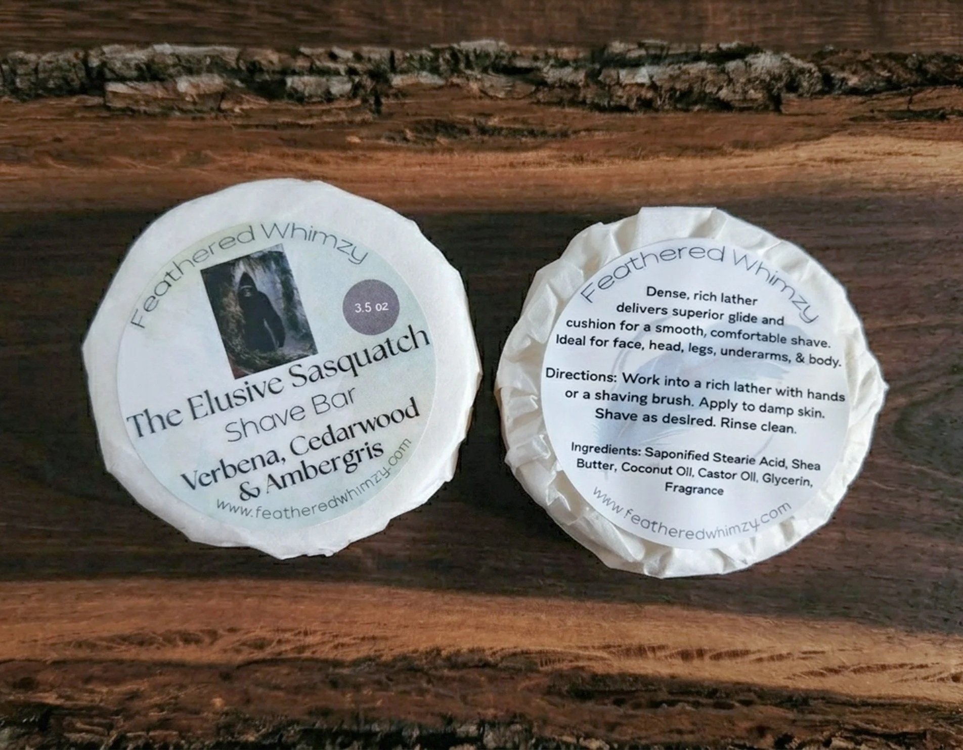 The Elusive Sasquatch - Verbena, Cedarwood & Ambergris Shave Bar