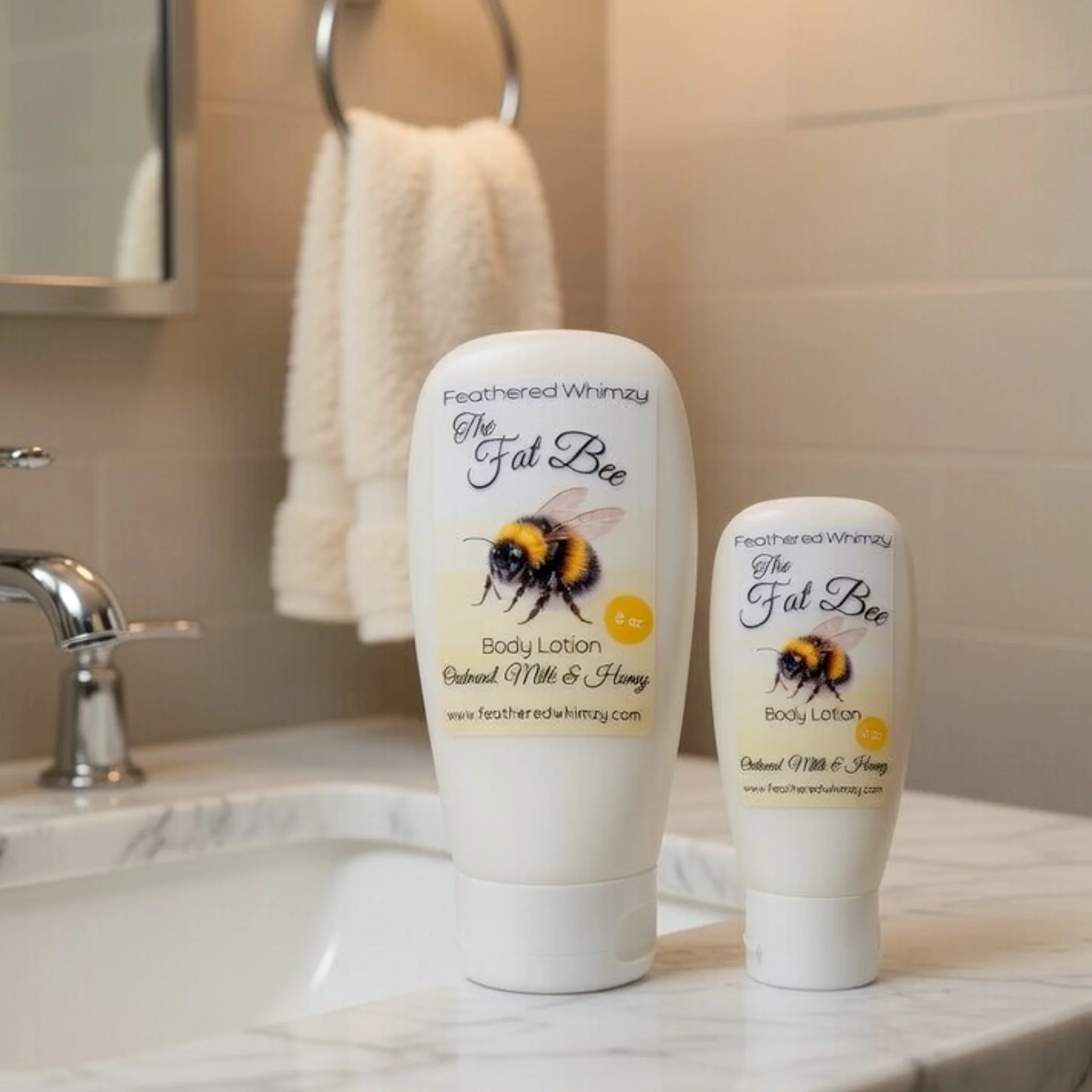 The Fat Bee - Oatmeal, Milk & Honey Body Lotion
