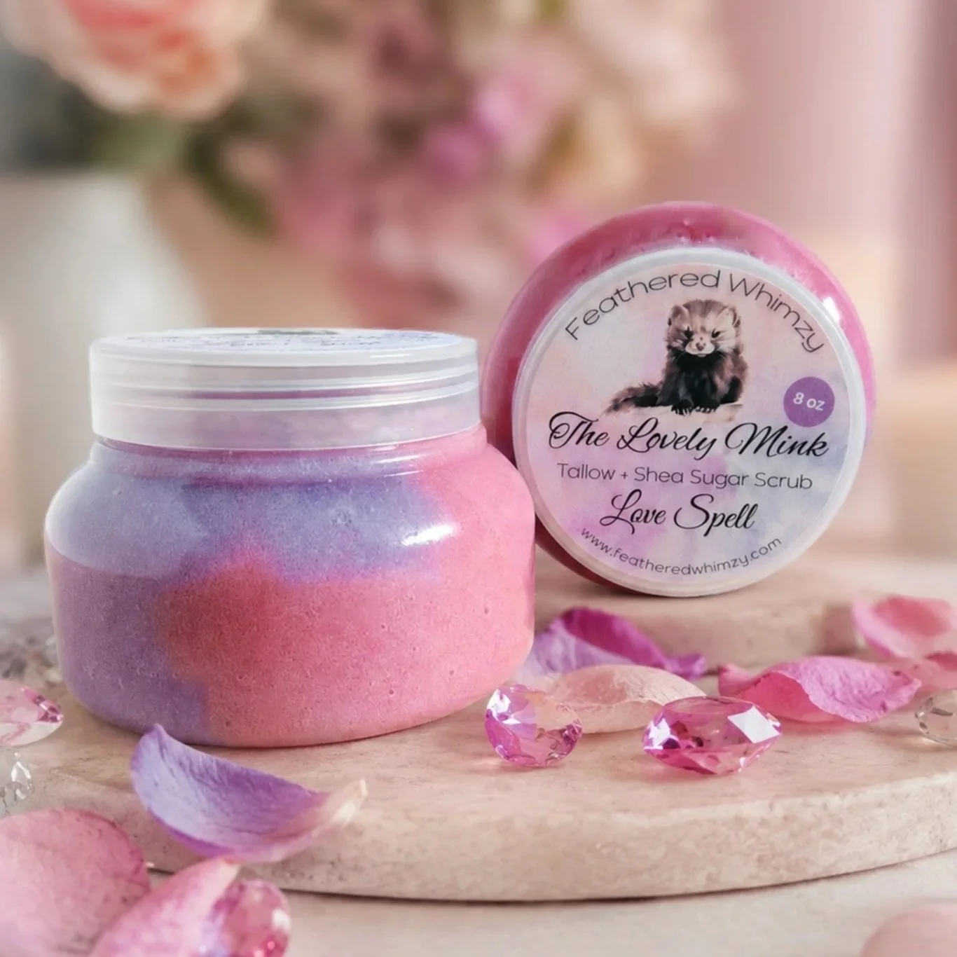 The Lovely Mink - Love Spell Tallow + Shea Sugar Scrub