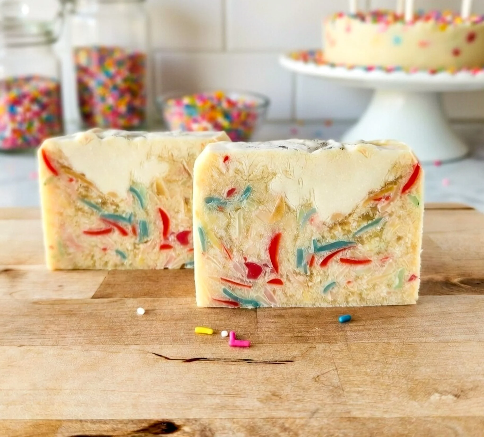 Confetti Cake Pop Soap Bar