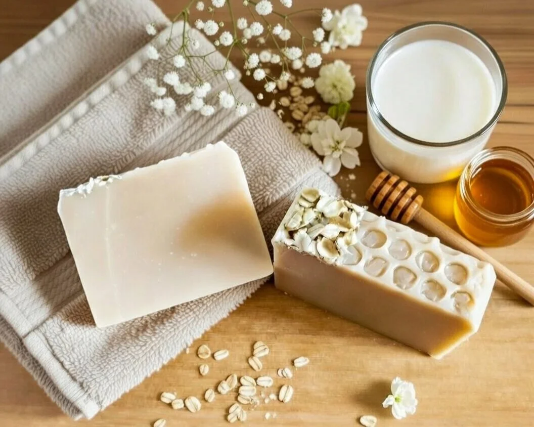 Oatmeal, Milk & Honey Soap Bar