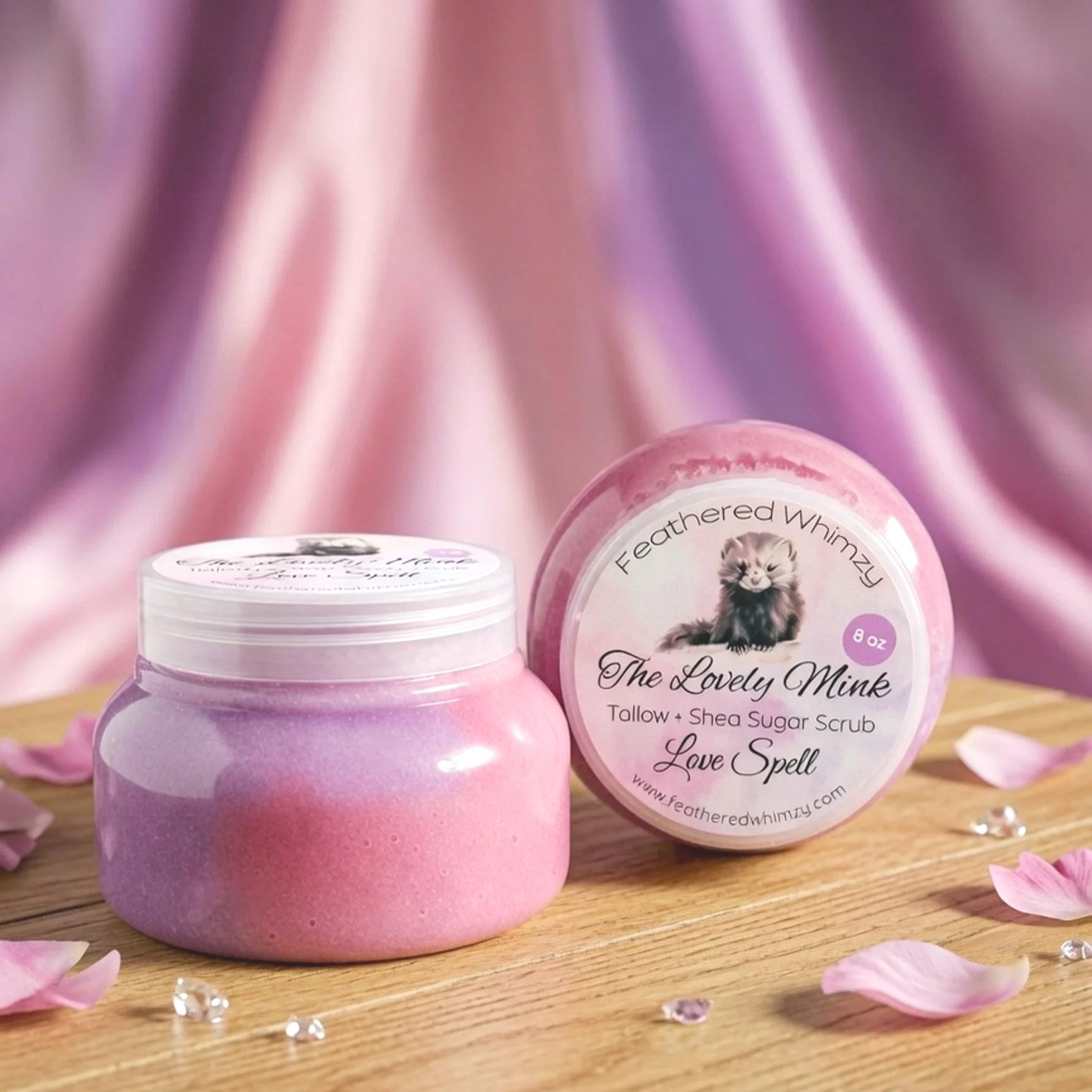 The Lovely Mink - Love Spell Tallow + Shea Sugar Scrub