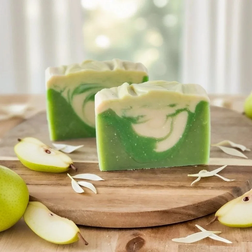 White Tea and Pear Soap Bar