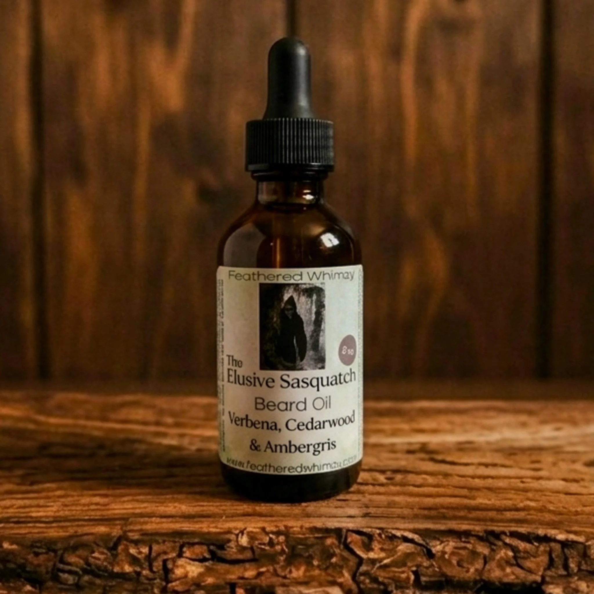 The Elusive Sasquatch ~ Verbena, Cedarwood & Ambergris Beard Oil