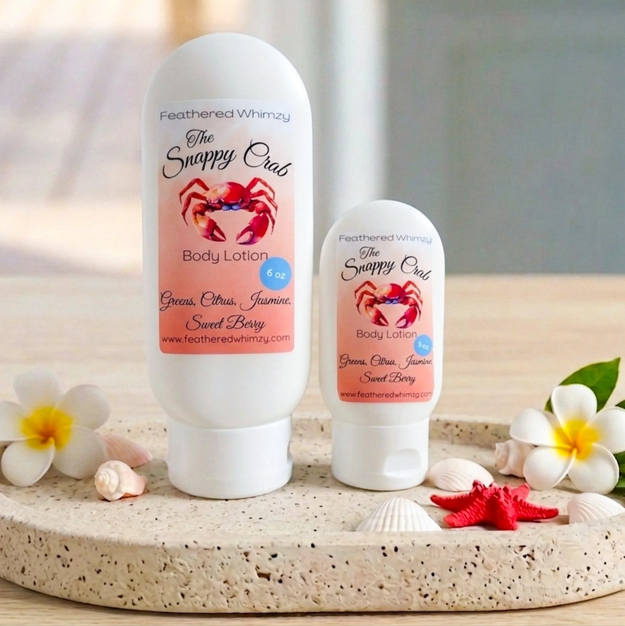 The Snappy Crab ~ Greens, Citrus, Jasmine & Sweet Berry Body Lotion