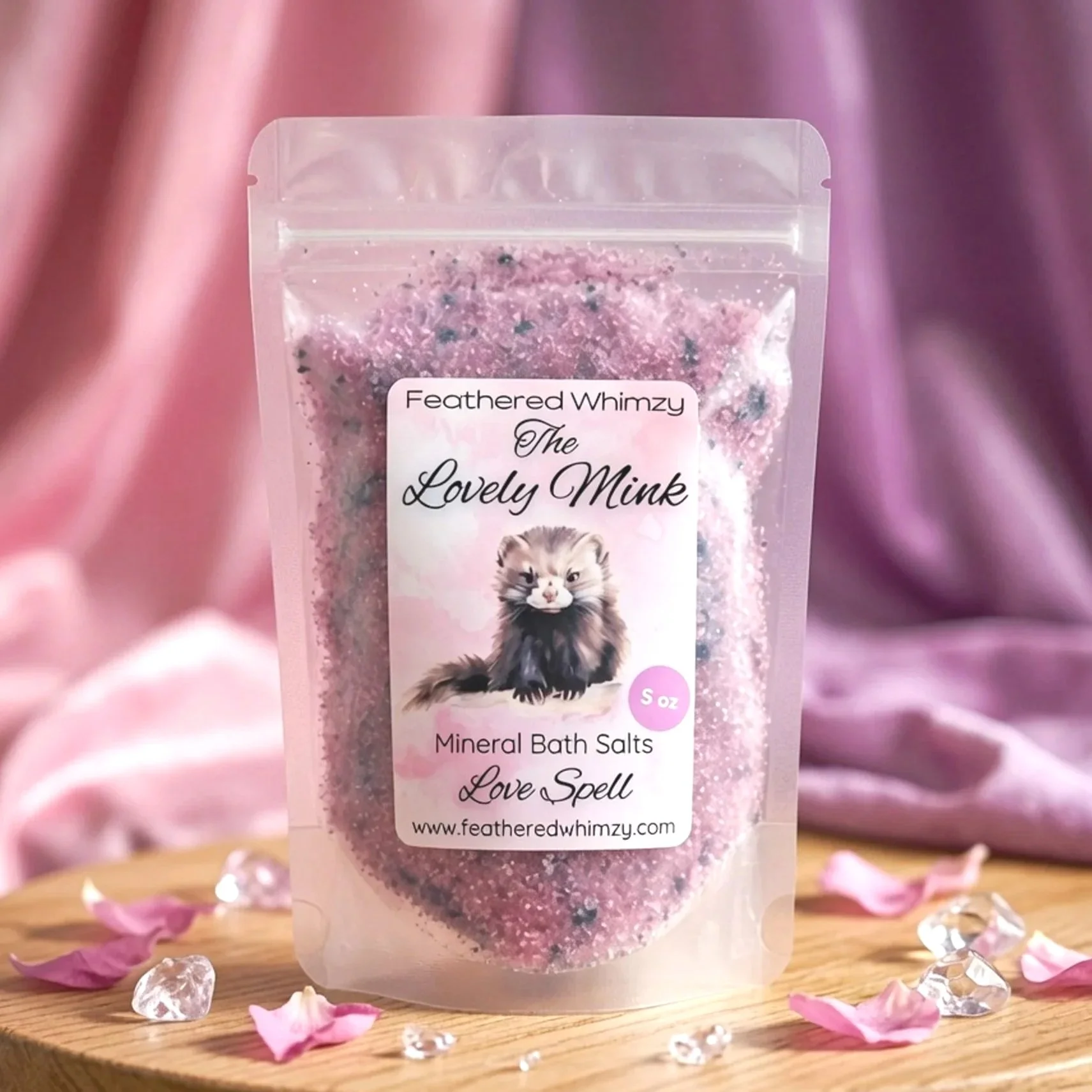 The Lovely Mink - Love Spell Mineral Bath Salts