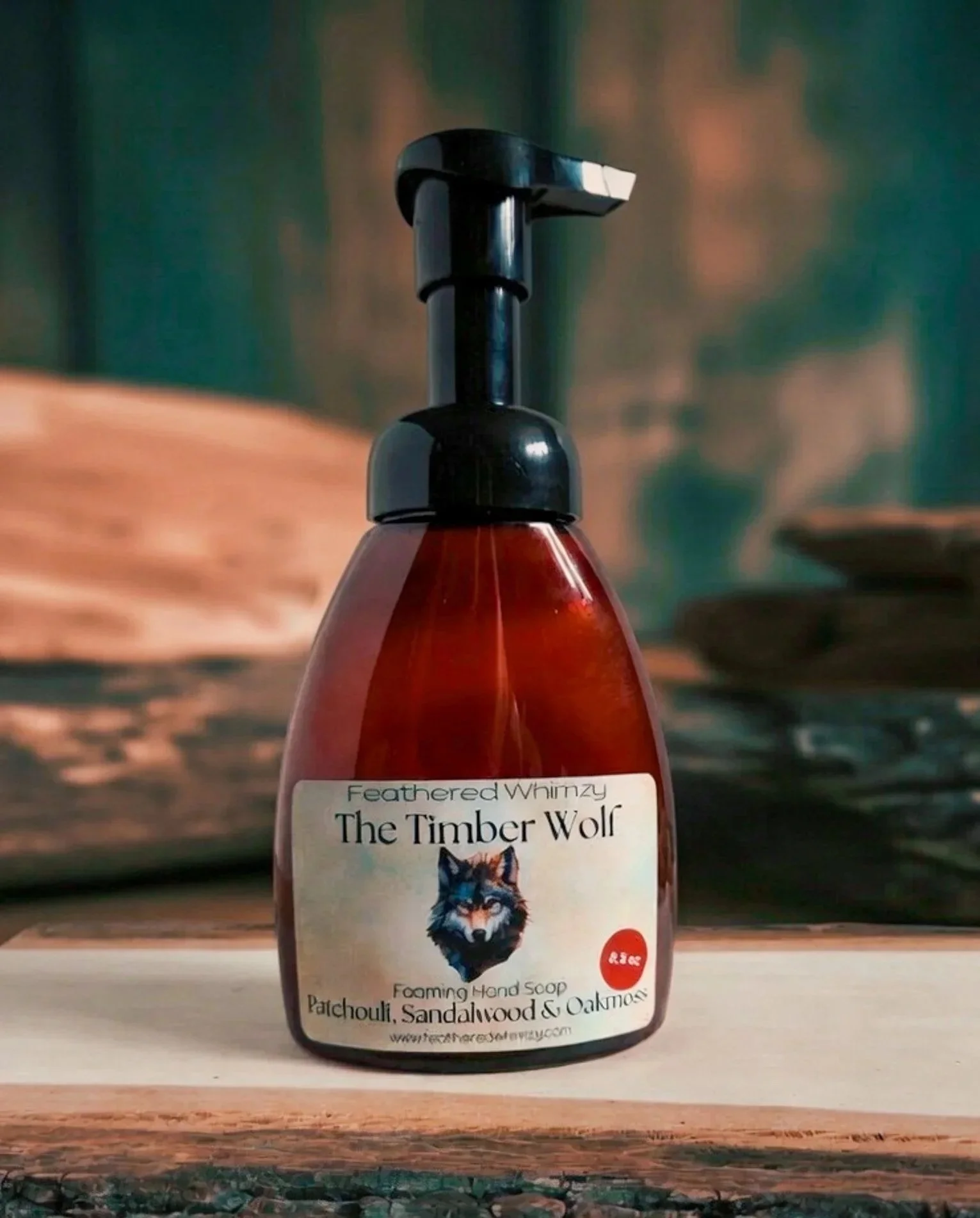 The Timber Wolf - Patchouli, Sandalwood & Oakmoss Foaming Hand Soap