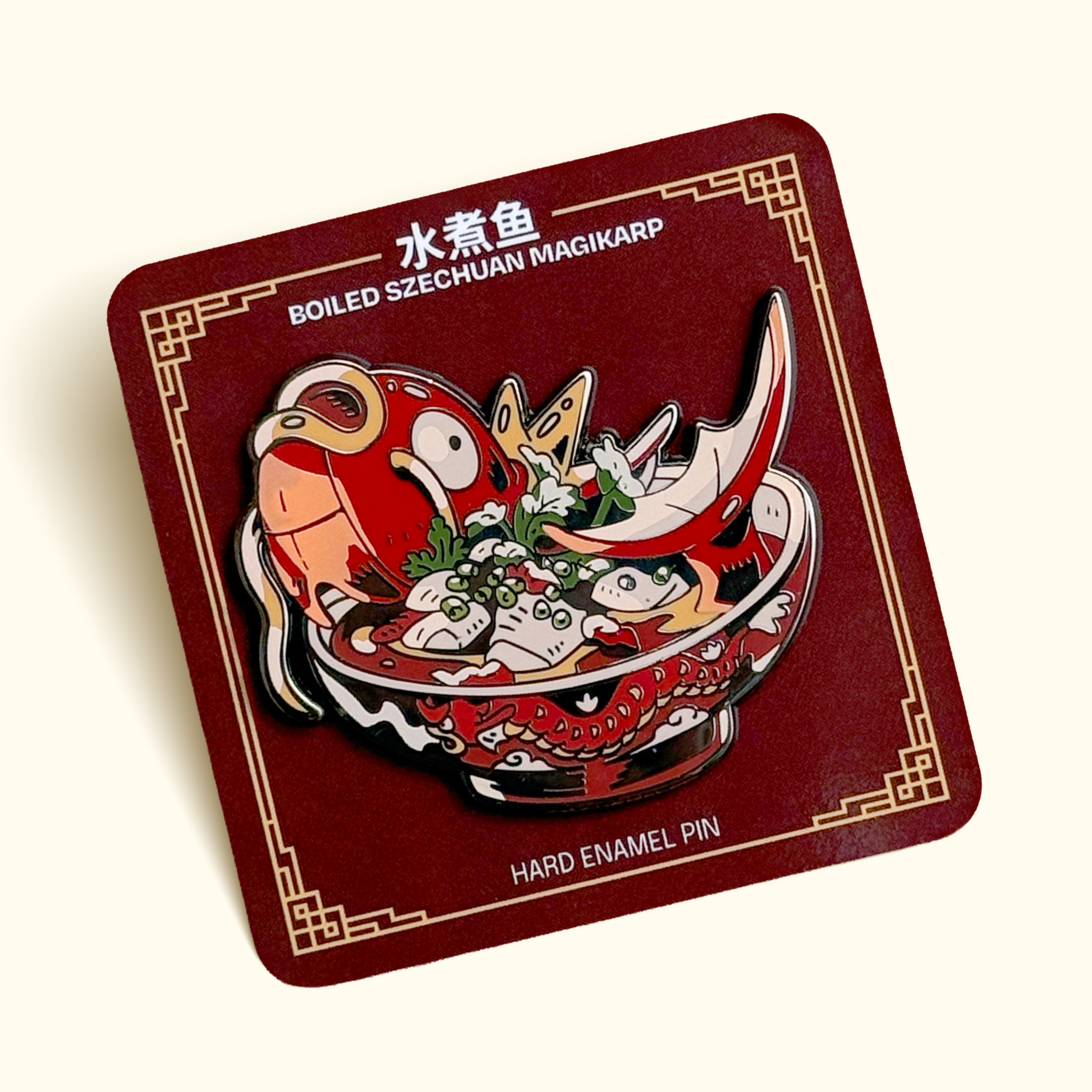 BOILED SZECHUAN MAGIKARP PIN