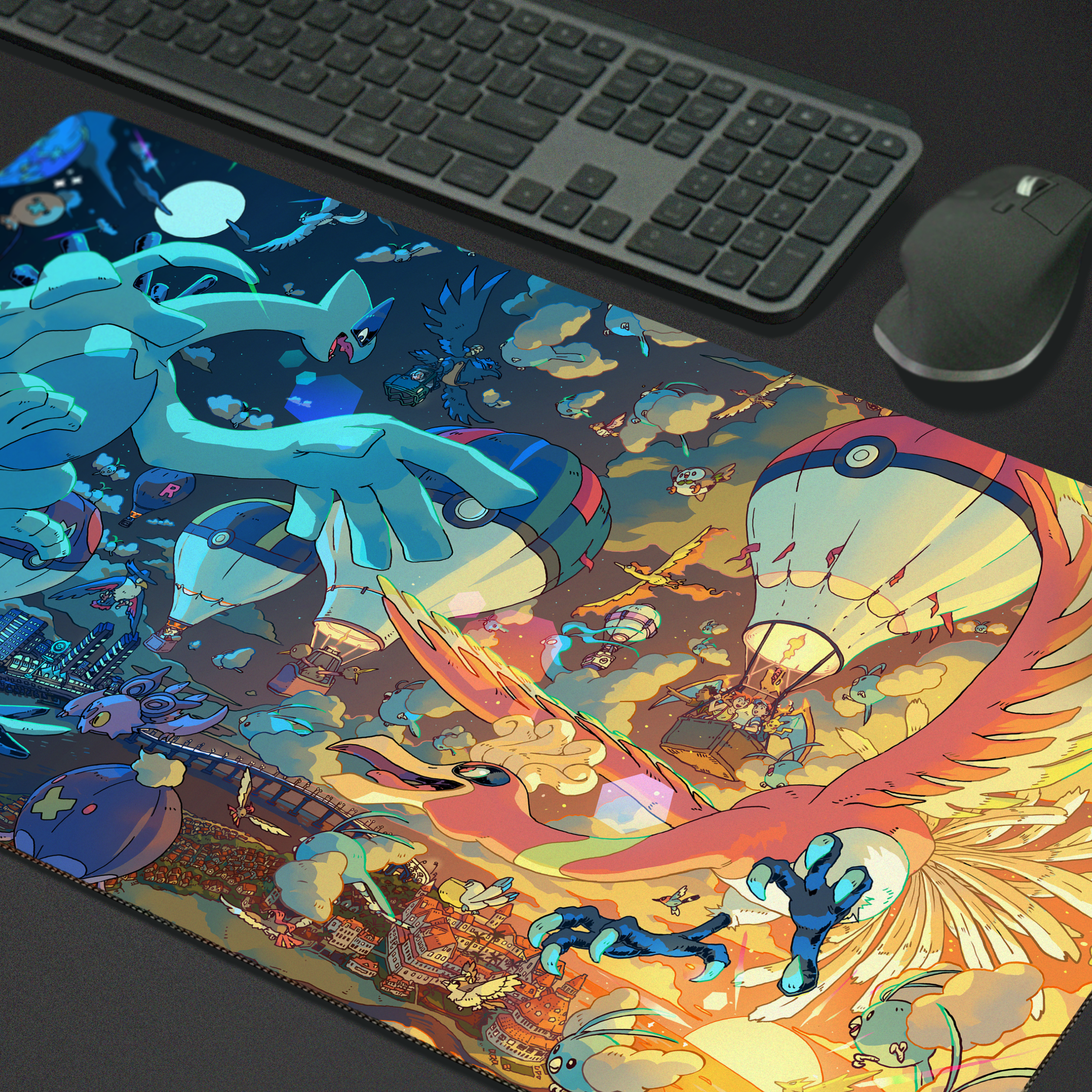 Swablu Sunset Playmat