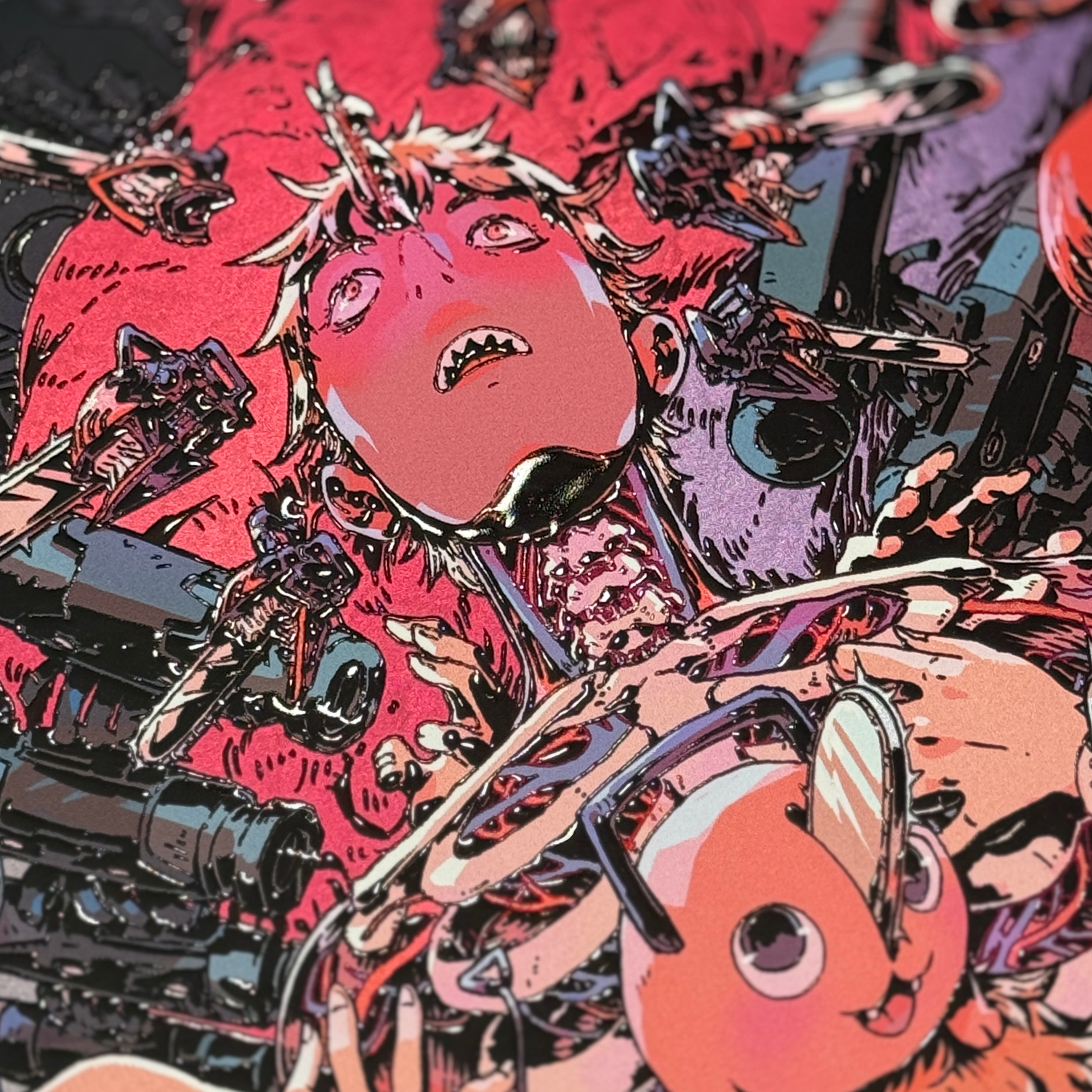 Chainsaw Man Gold Foil