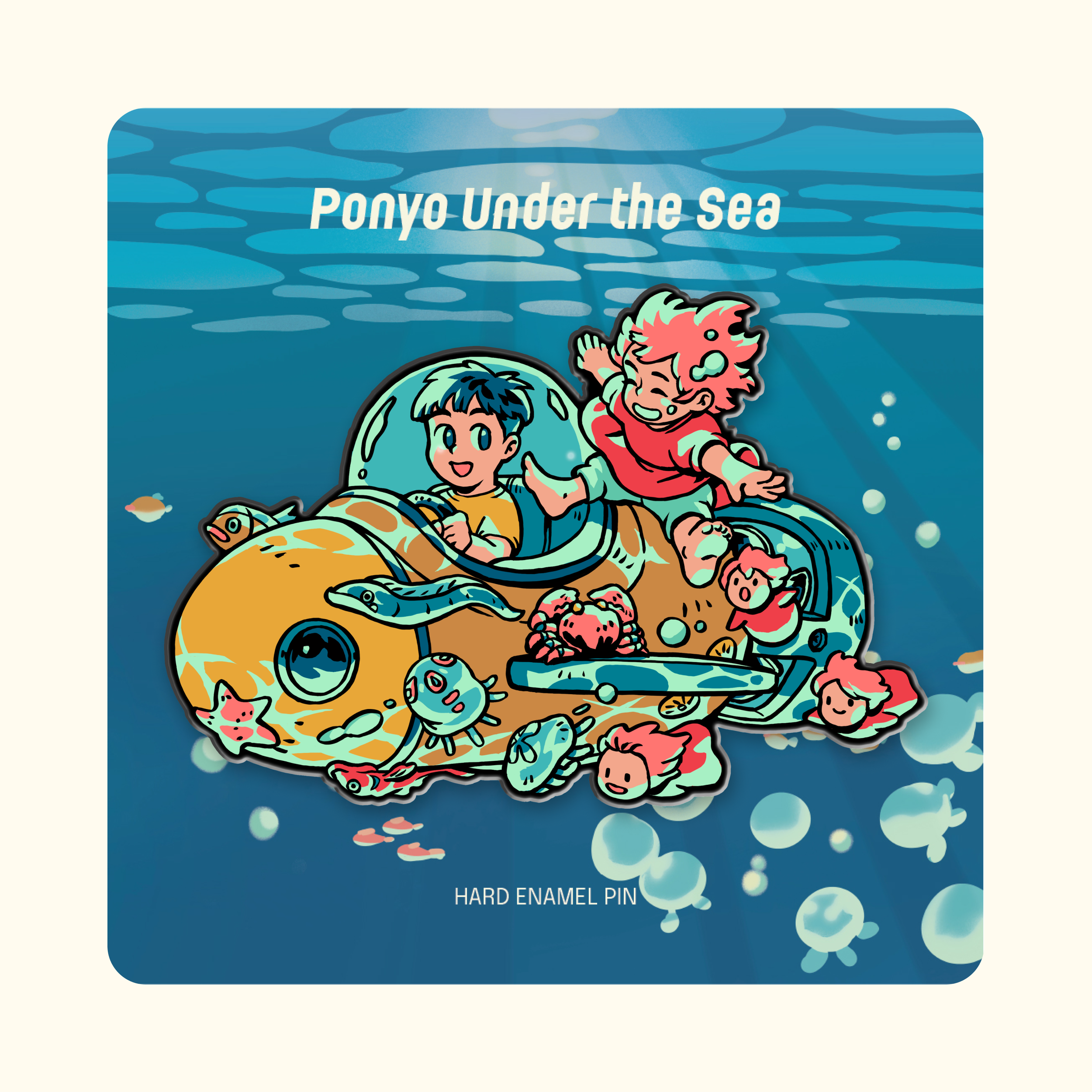 Ponyo Under the Sea