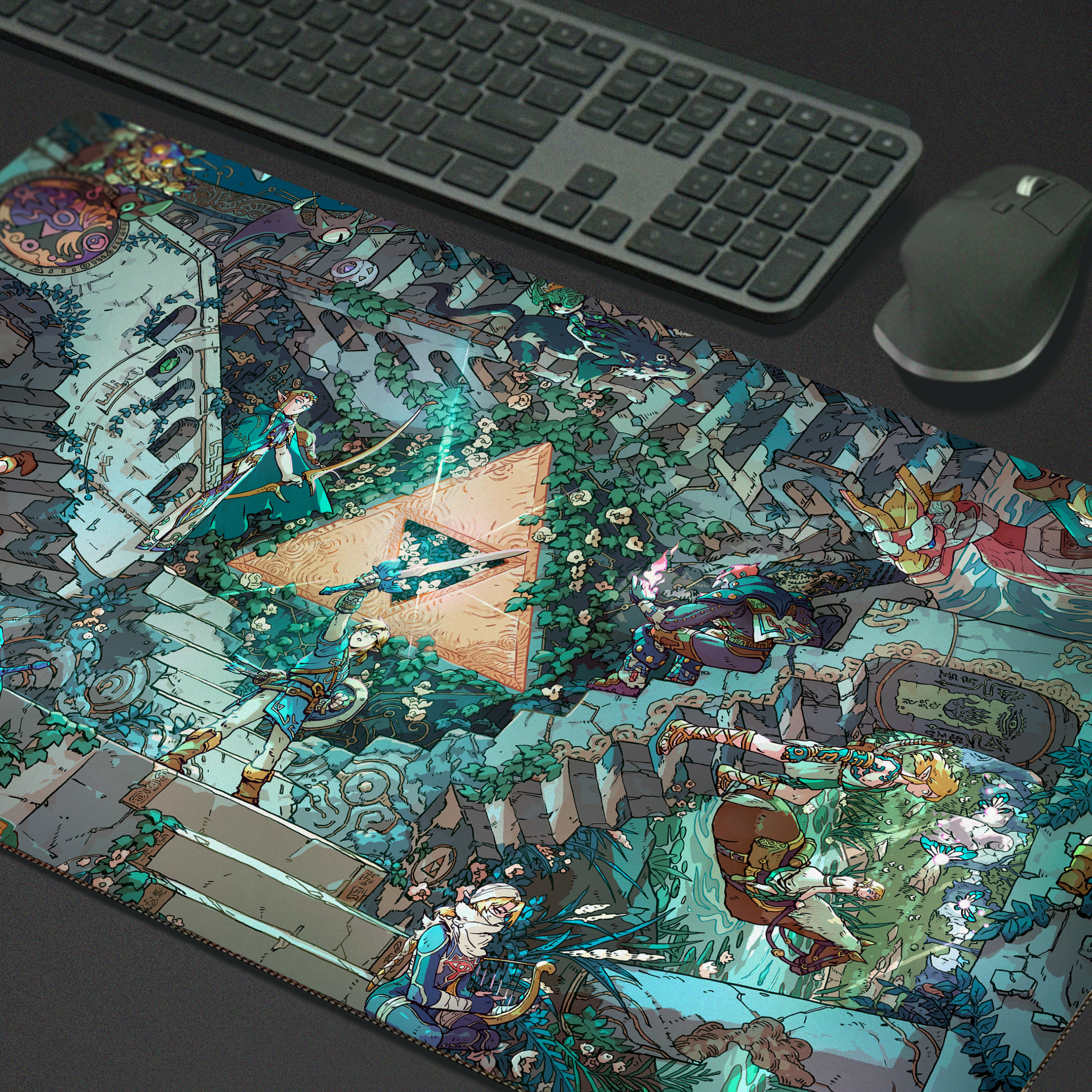 Triforce Playmat