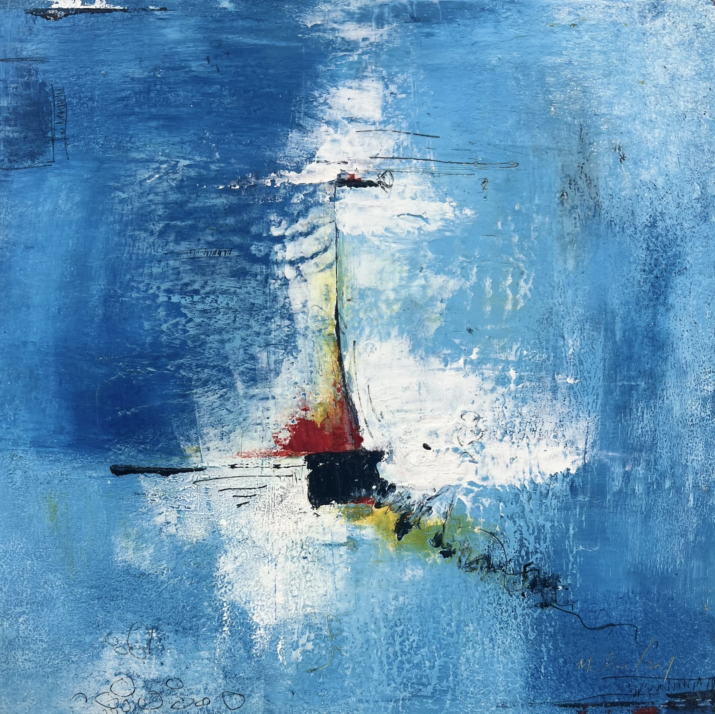 Anything can Happen. 12” x 12”. $250.