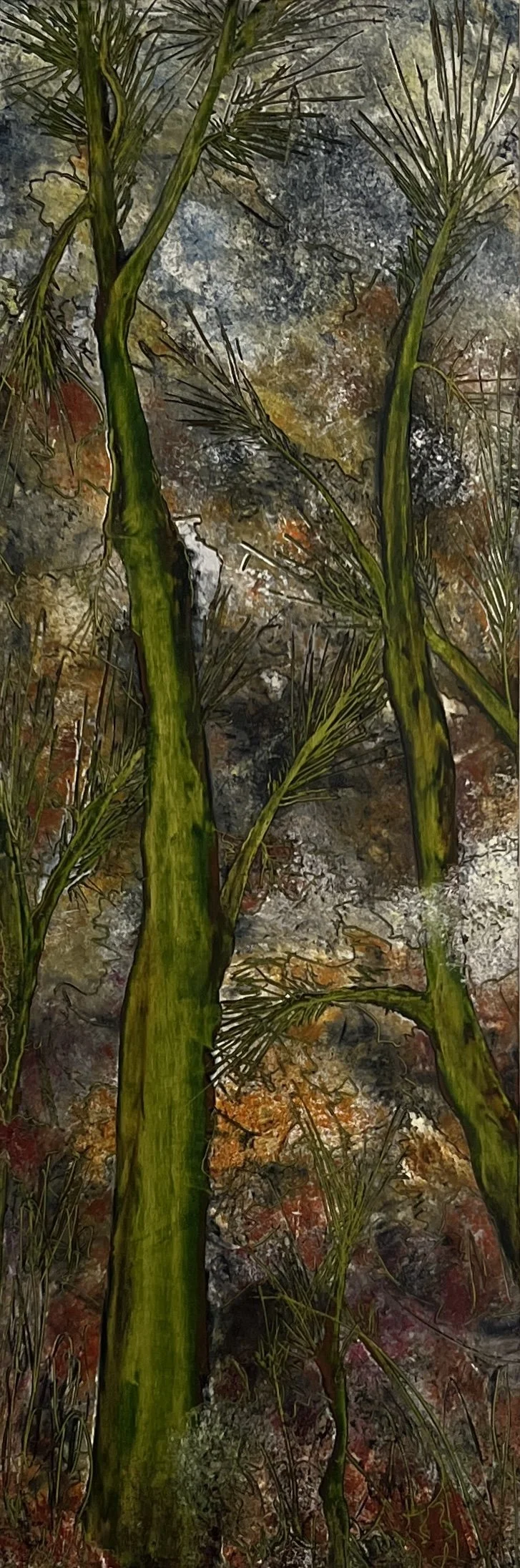 My Secret Place.  12” x 36”.