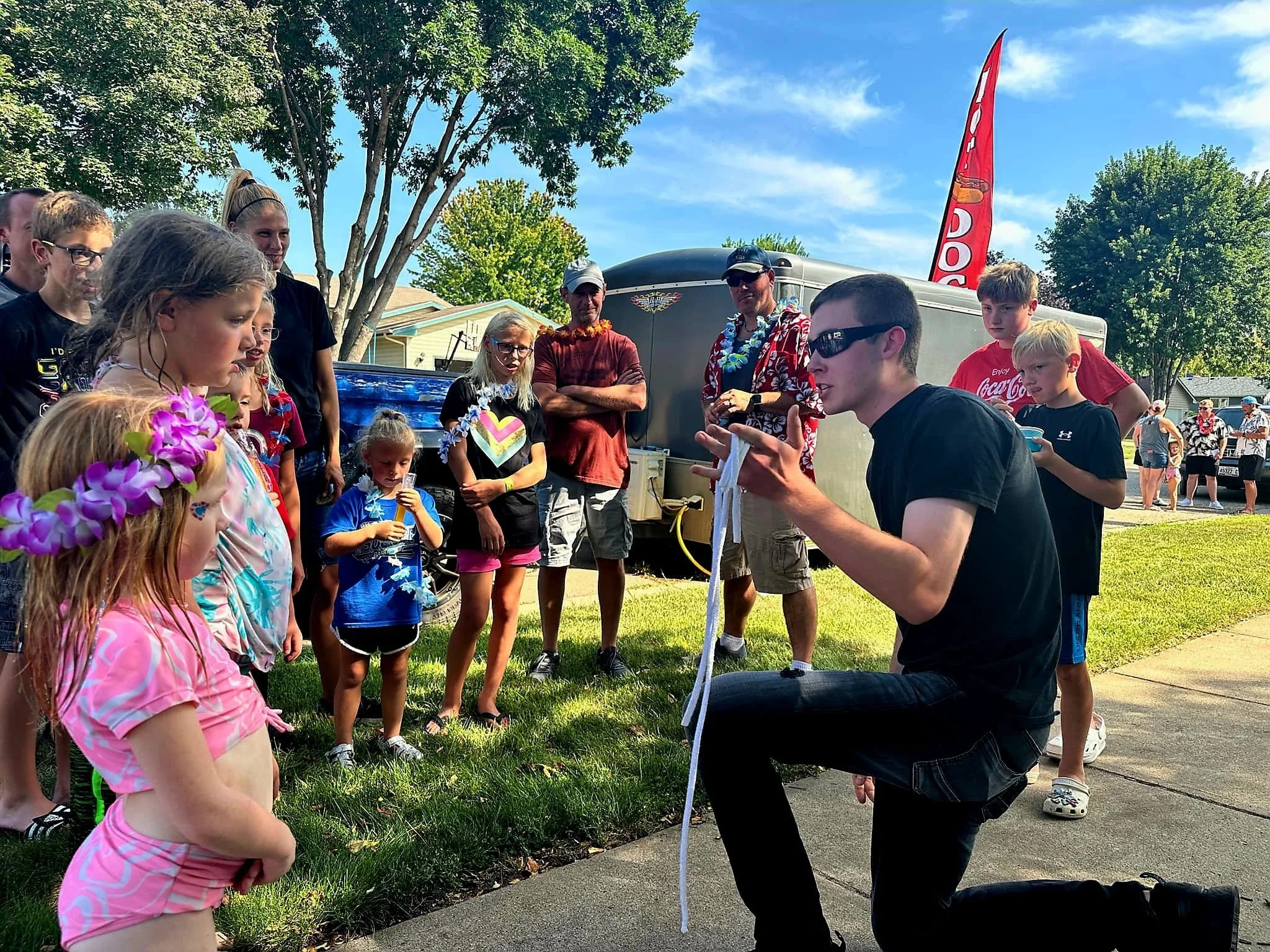 Magic for Block Party in Sioux Falls, SD