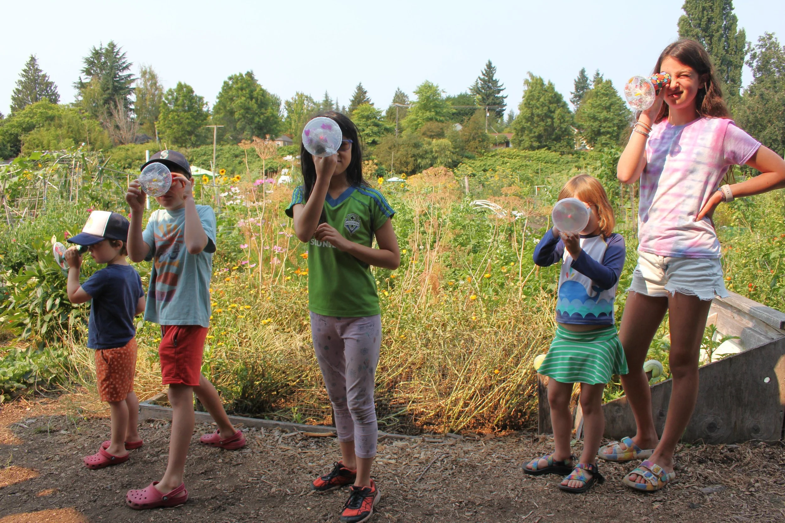 Children’s Garden: Make a kaleidoscope