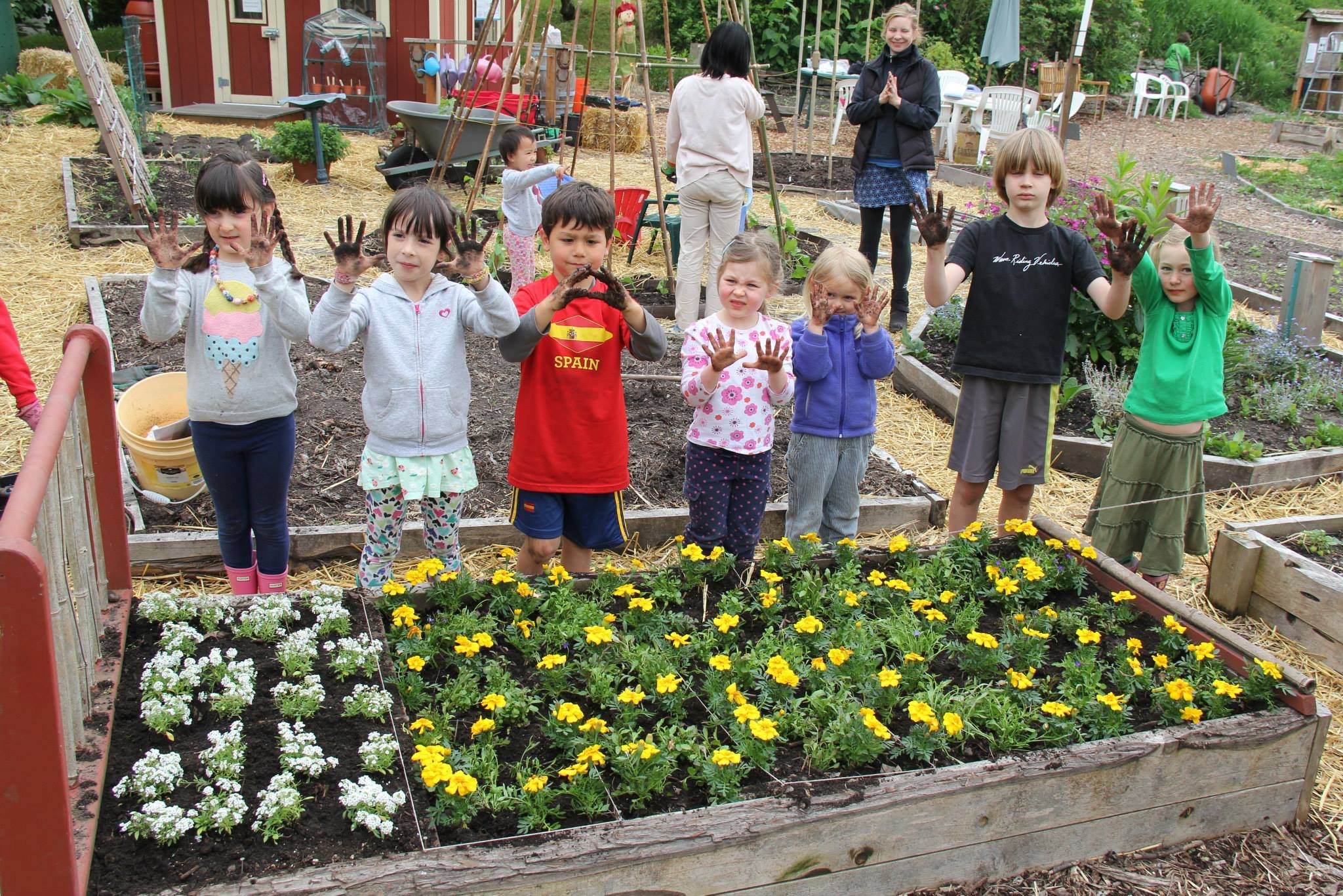 Children's Garden Work Party