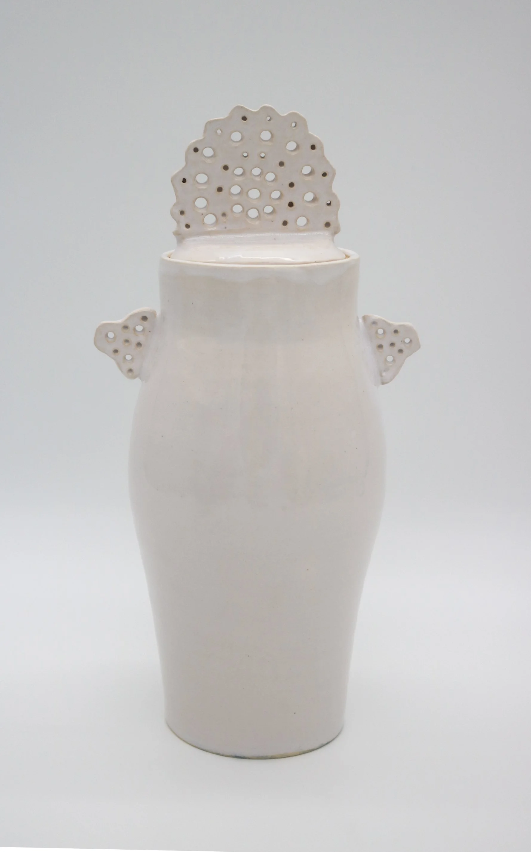 Frivolous Form No. 3 | stoneware and glaze | 2025