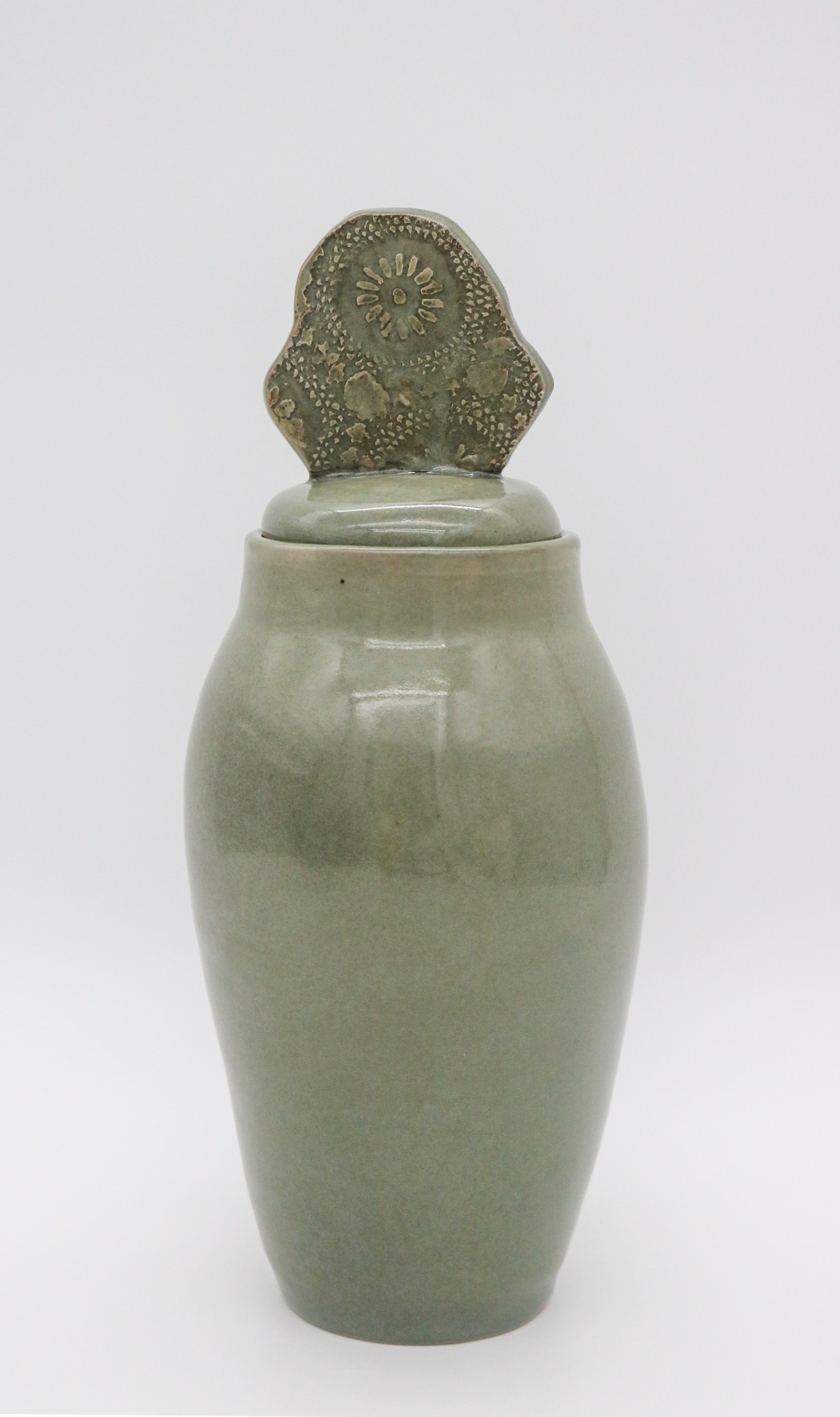 Frivolous Form No. 4 | stoneware and glaze | 2025