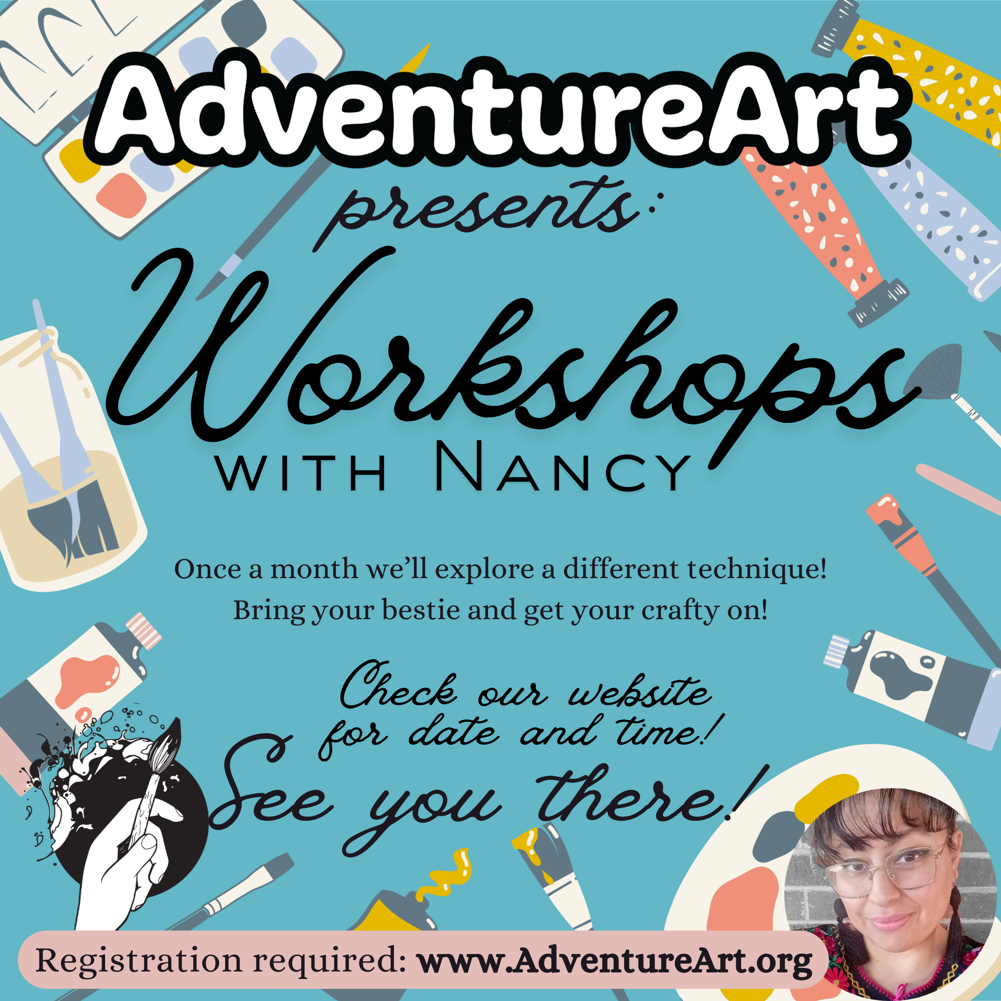 Workshops with Nancy