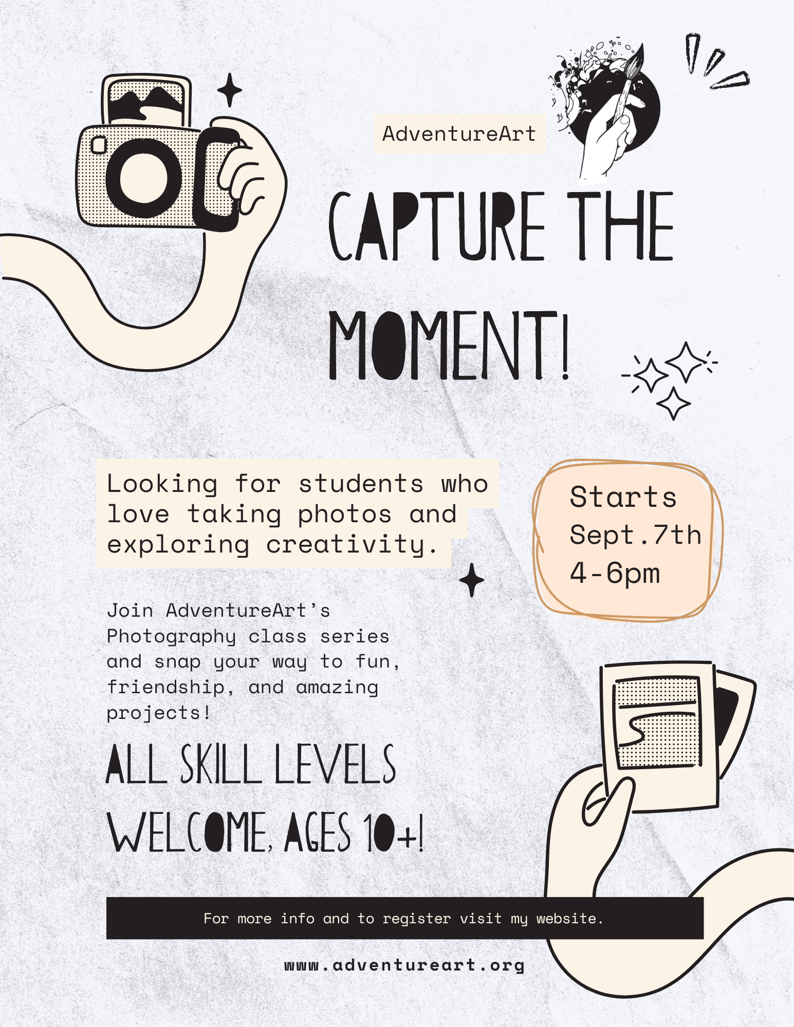 Orange And Black Modern Creative Event Photography Flyer.png