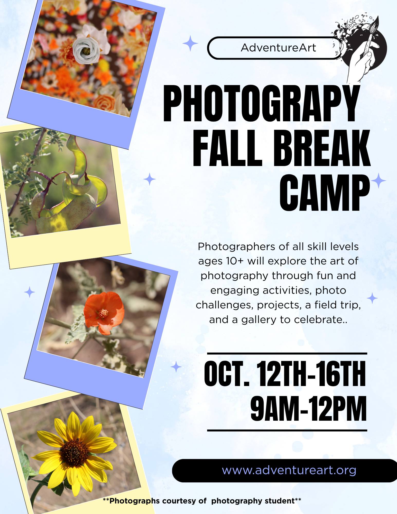 Photography Fall Break Camp