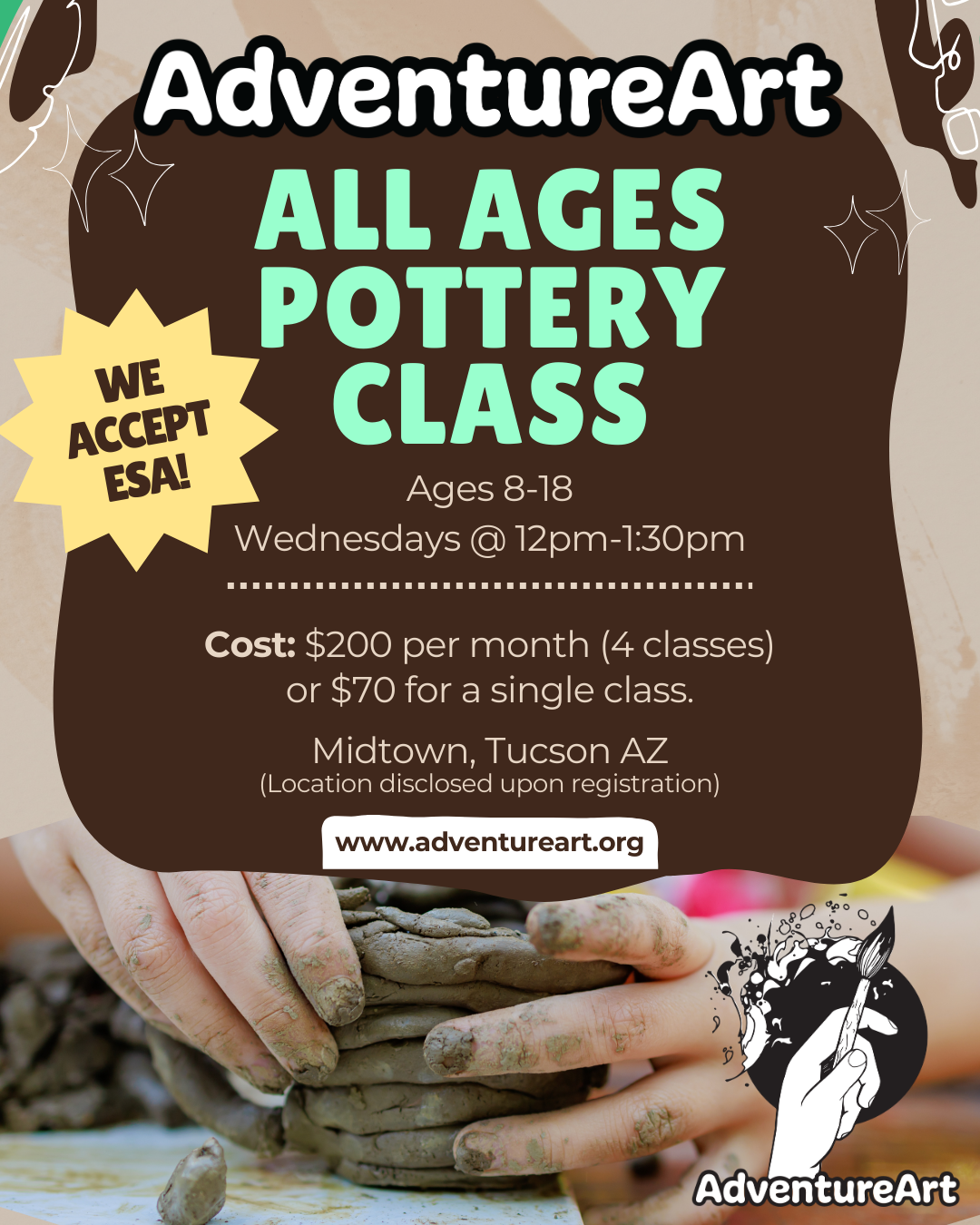 All Ages Pottery Class