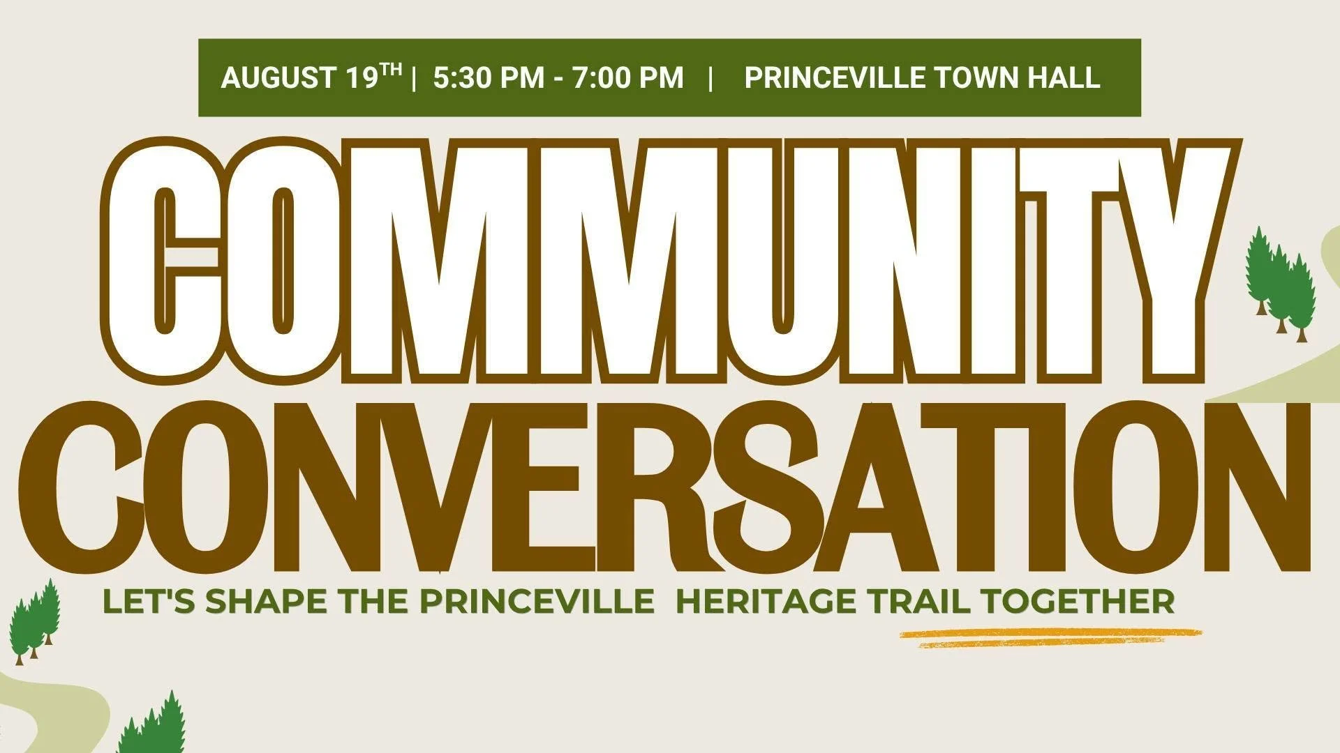 Community Conversation: Princeville Heritage Trail Design