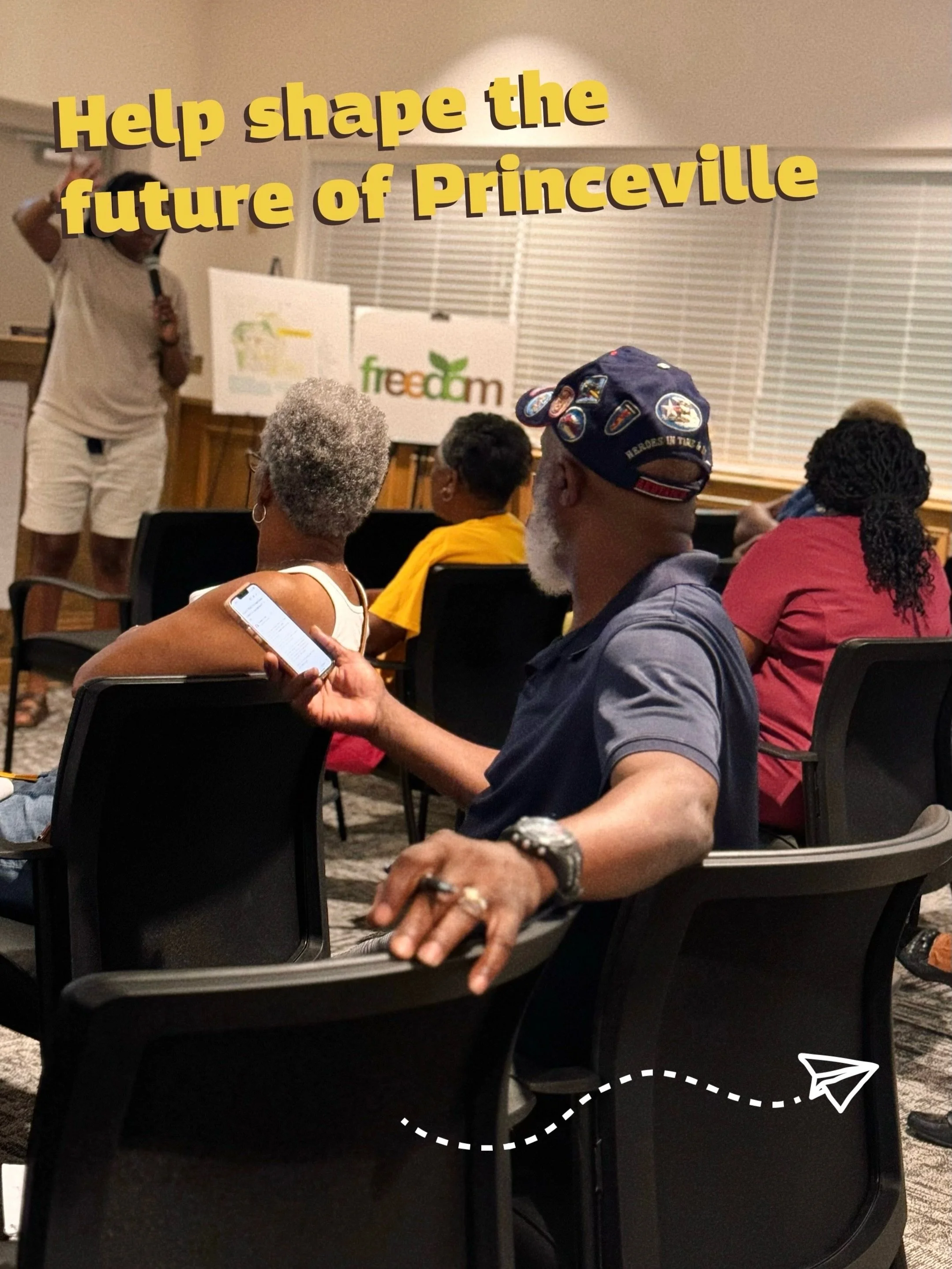 The Princeville Heritage Trail belongs to the community &amp; we want it to reflect your voices, stories, and vision! 🫶🏿

Join us on Wednesday, August 19 at Princeville Town Hall for a Community Conversation about the trail&rsquo;s design. Share yo