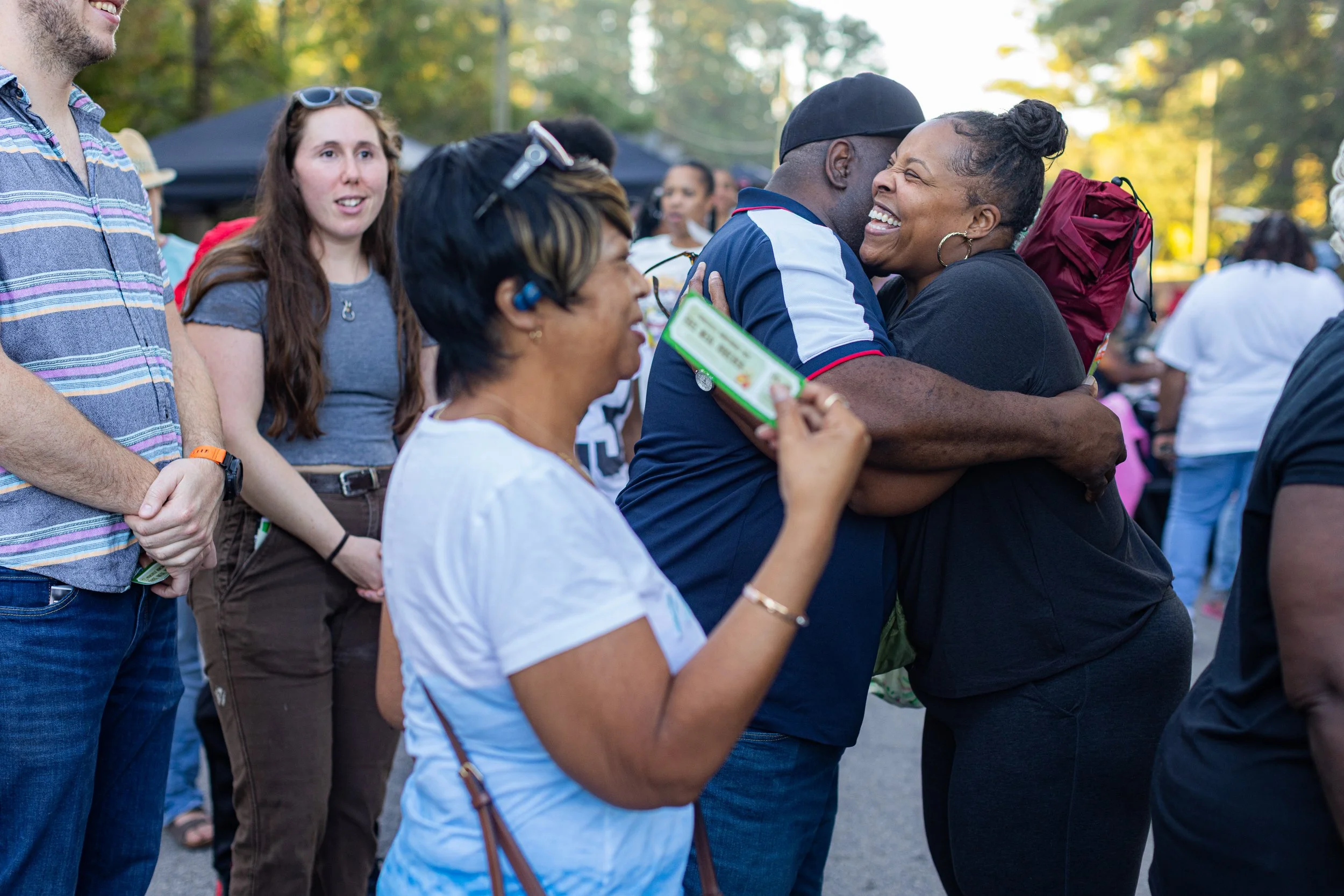 Community photo at Princeville Homecoming festival. Click image to learn more.