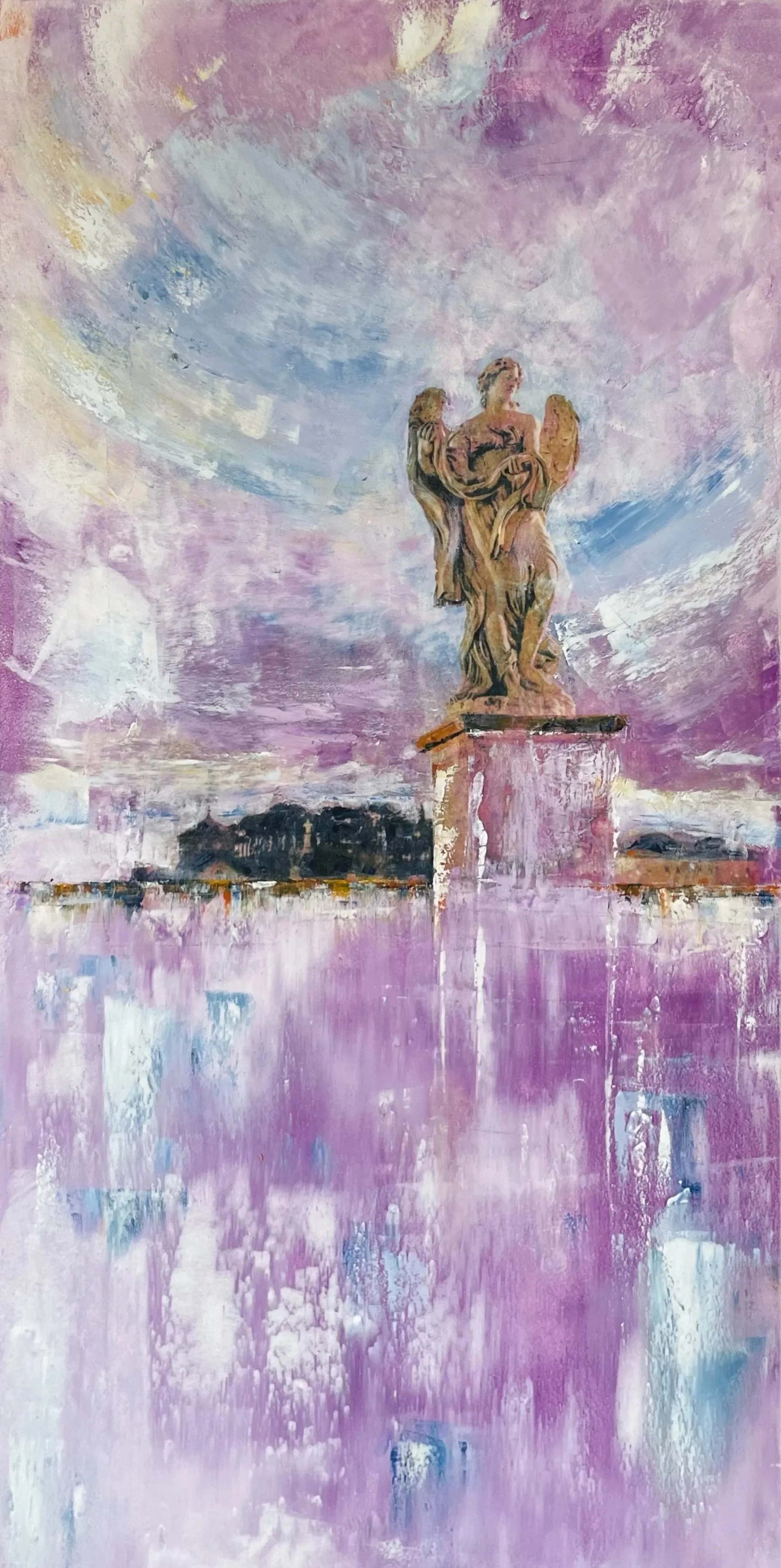 SOLD
Madison Art Guild Gallery, Georgia
Arma Christi (due)
10 x 20 Oil + Cold Wax 