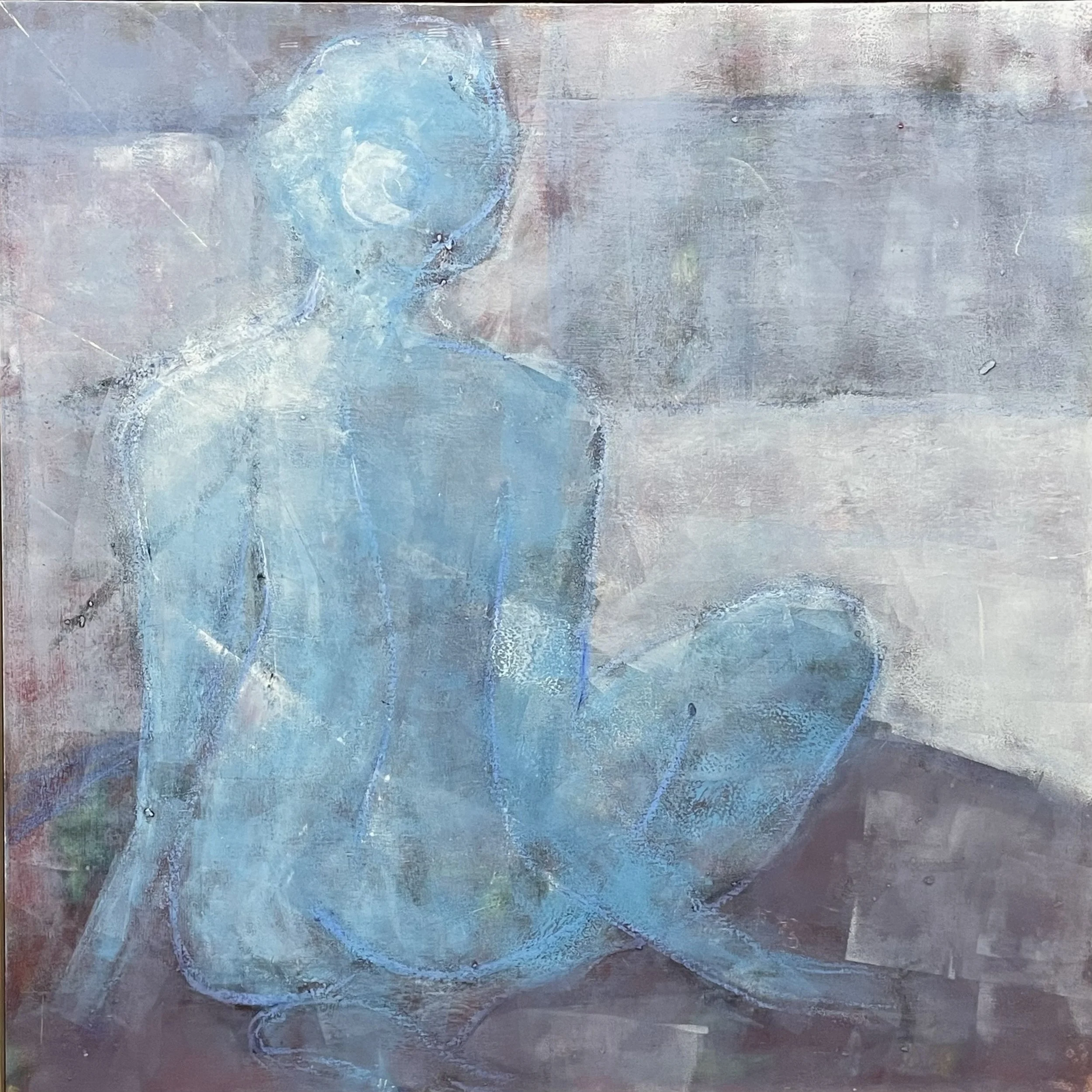 Carried
24 x 24 
Oil + Cold Wax Framed
Available at Whidbey Island Atelier