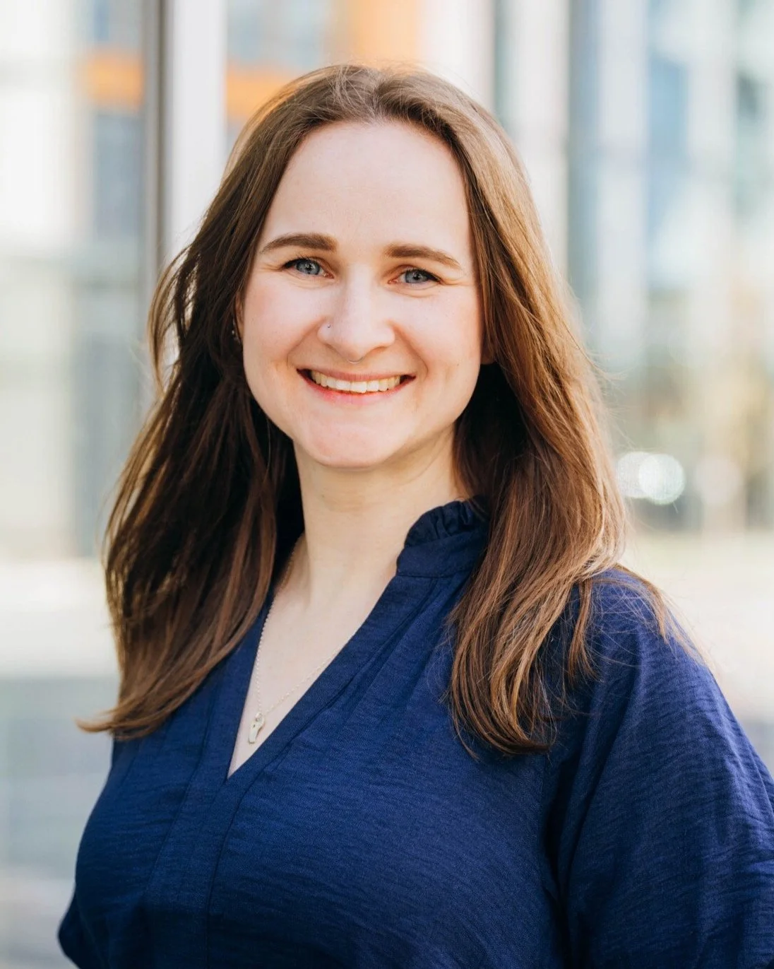 headshot portrait of Morgan Wilson, LICSW 