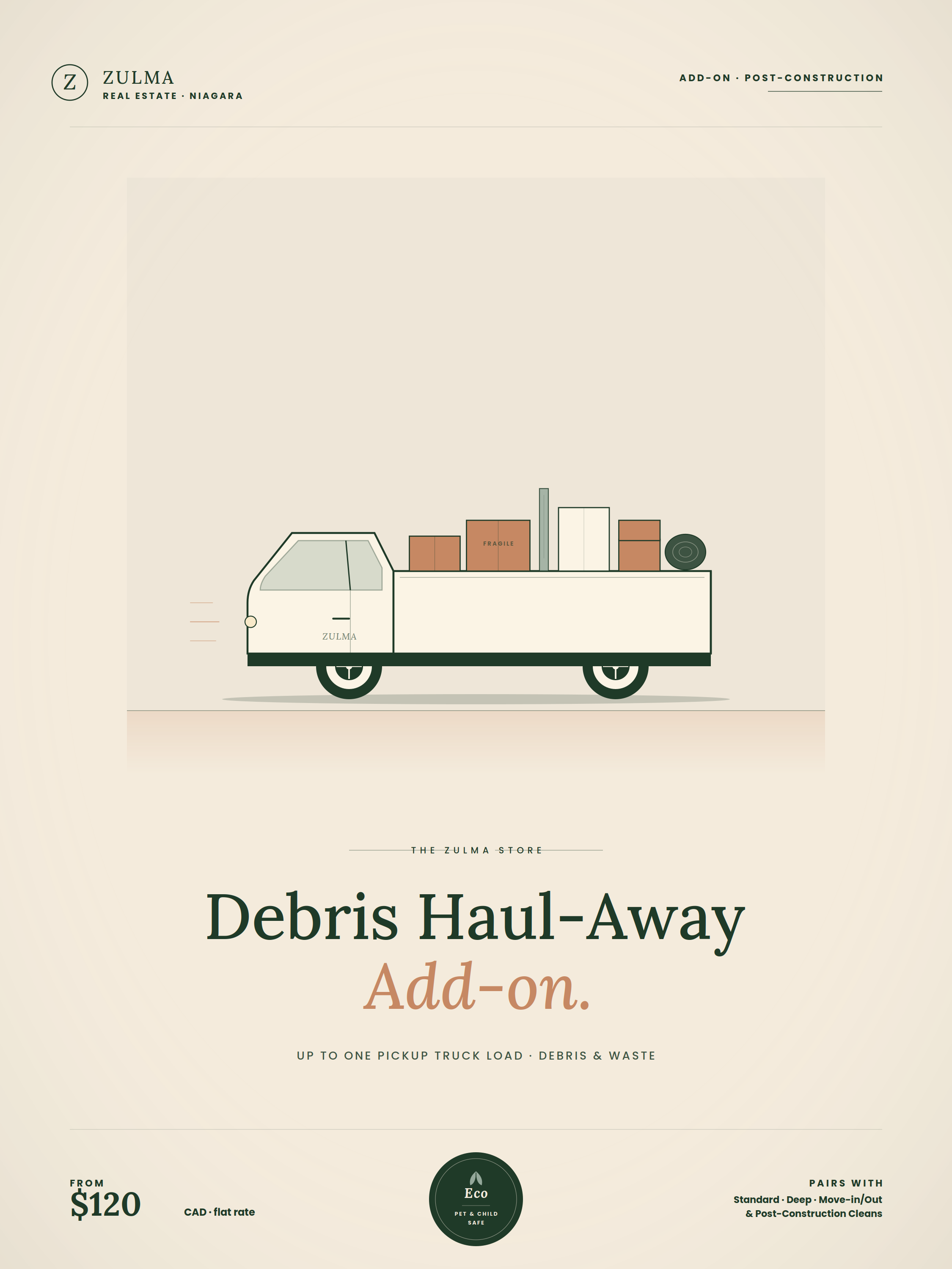 Add-on: Debris Haul-Away