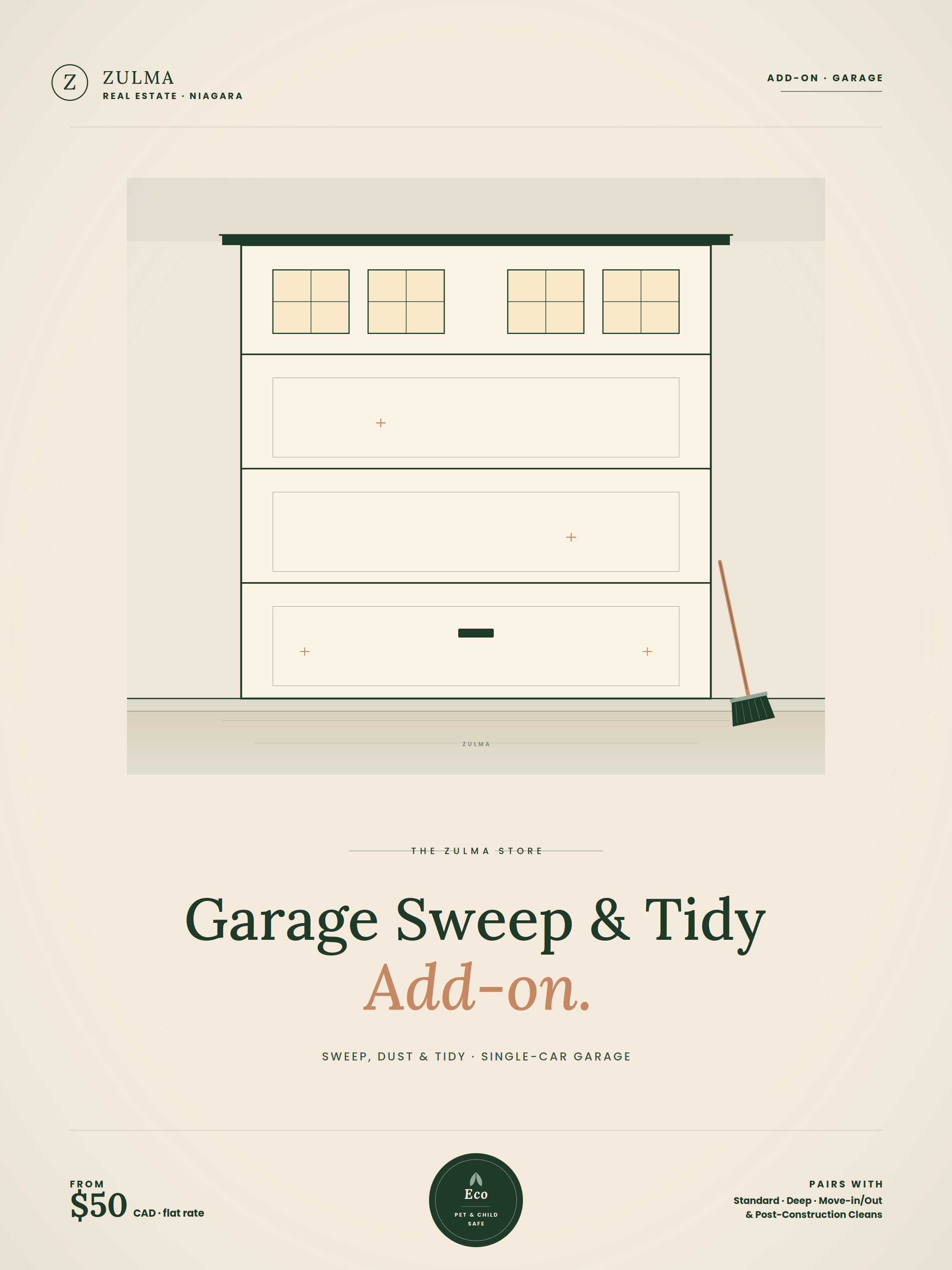 Add-on: Garage Sweep & Tidy