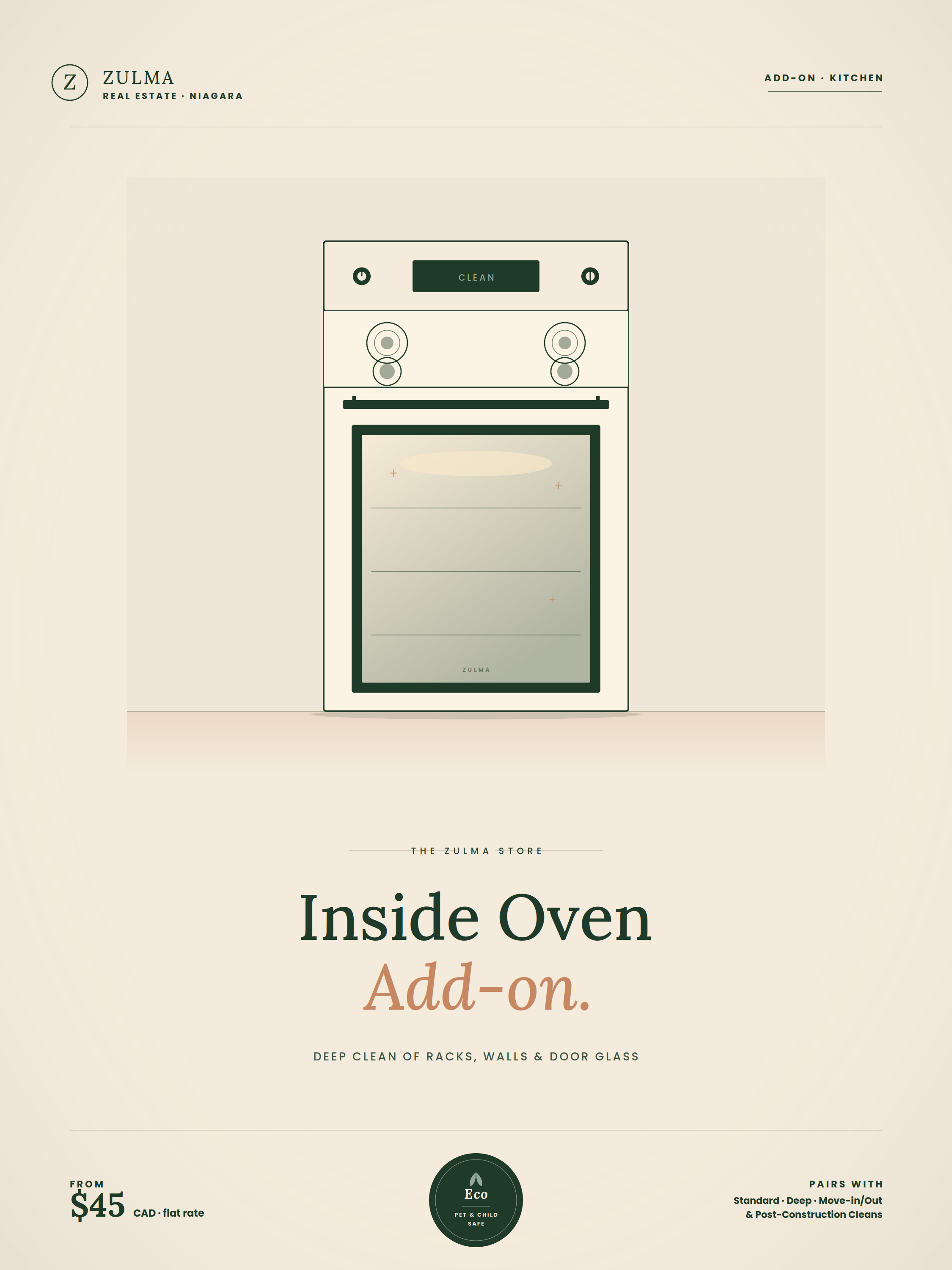 Add-on: Inside Oven