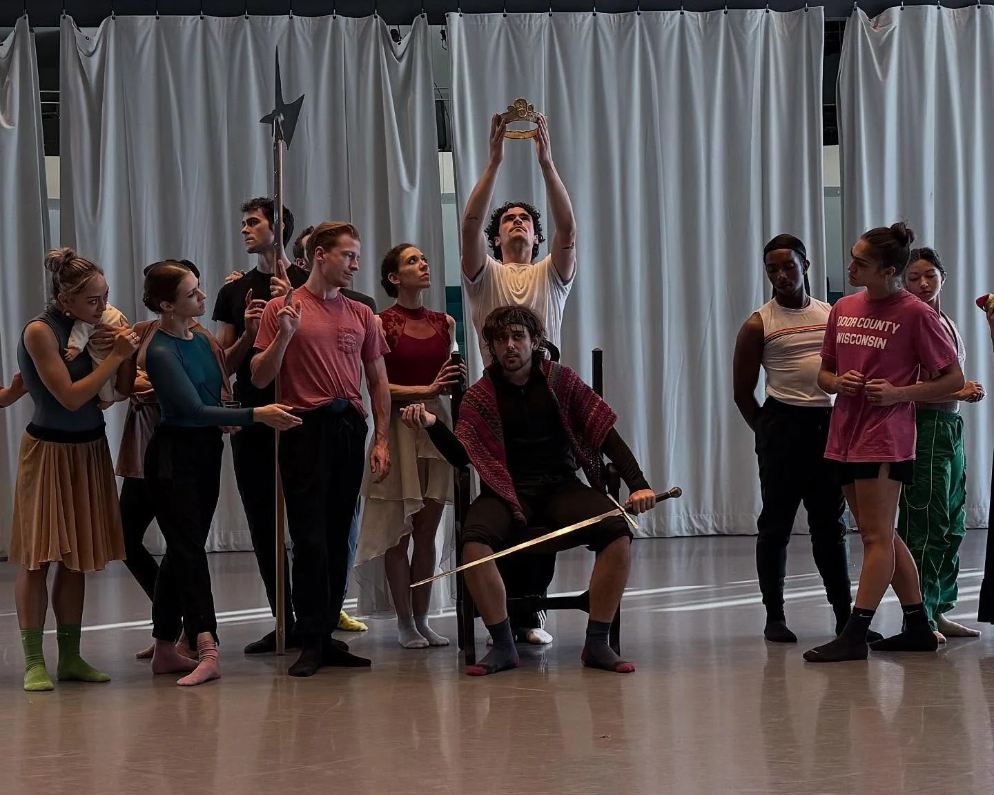 MACBETH opens three weeks from today! The last five weeks creating with @balletmemphis&rsquo; artists and staff have flown by. It&rsquo;s been a dream come true building this world with them.