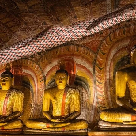 Guided visits to Sri Lanka’s sacred temples, including the ancient Dambulla Cave Temple.