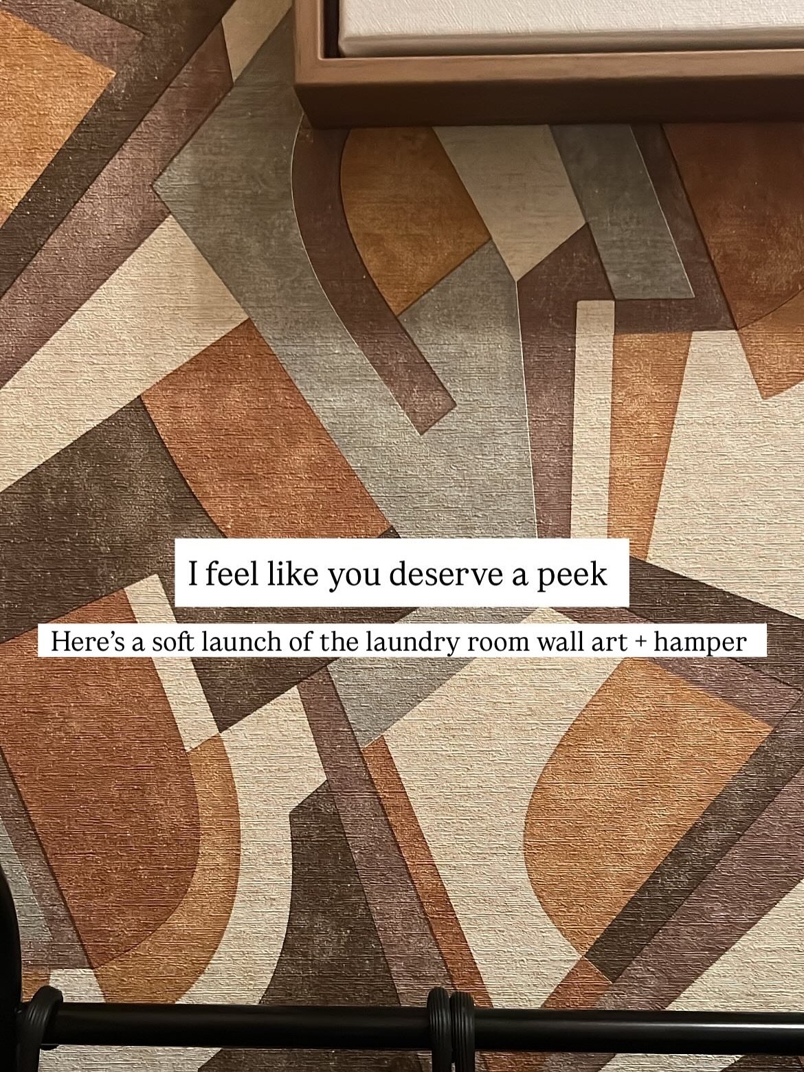 If the rug that was once lost &mdash; but is now found &mdash; actually delivers tomorrow, my @oneroomchallenge project will be officially done and I can stop soft launching it like those hands in that dinner pic you posted.