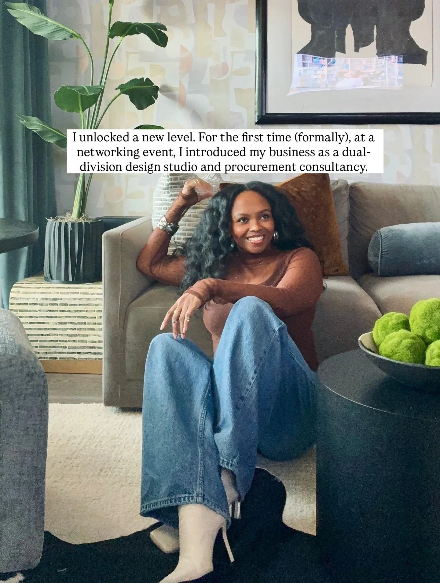 Clarity has a funny way of making it self present once you quiet the noise and connect the dots of your lived experience.

It was almost like someone was frantically waving a flag like &ldquo;girl, over here,&rdquo; but my focus was in the other dire