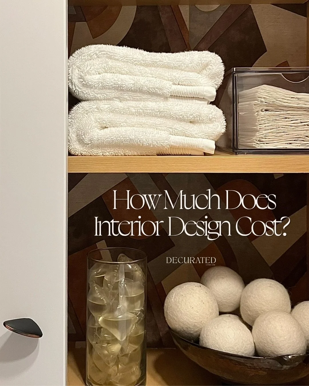 How much does interior design cost? 

My laundry room update was $2100 which included professional services, materials, fixtures, and decor. 

The cost of your project will always vary as it&rsquo;s based on many factors, including the work to be per