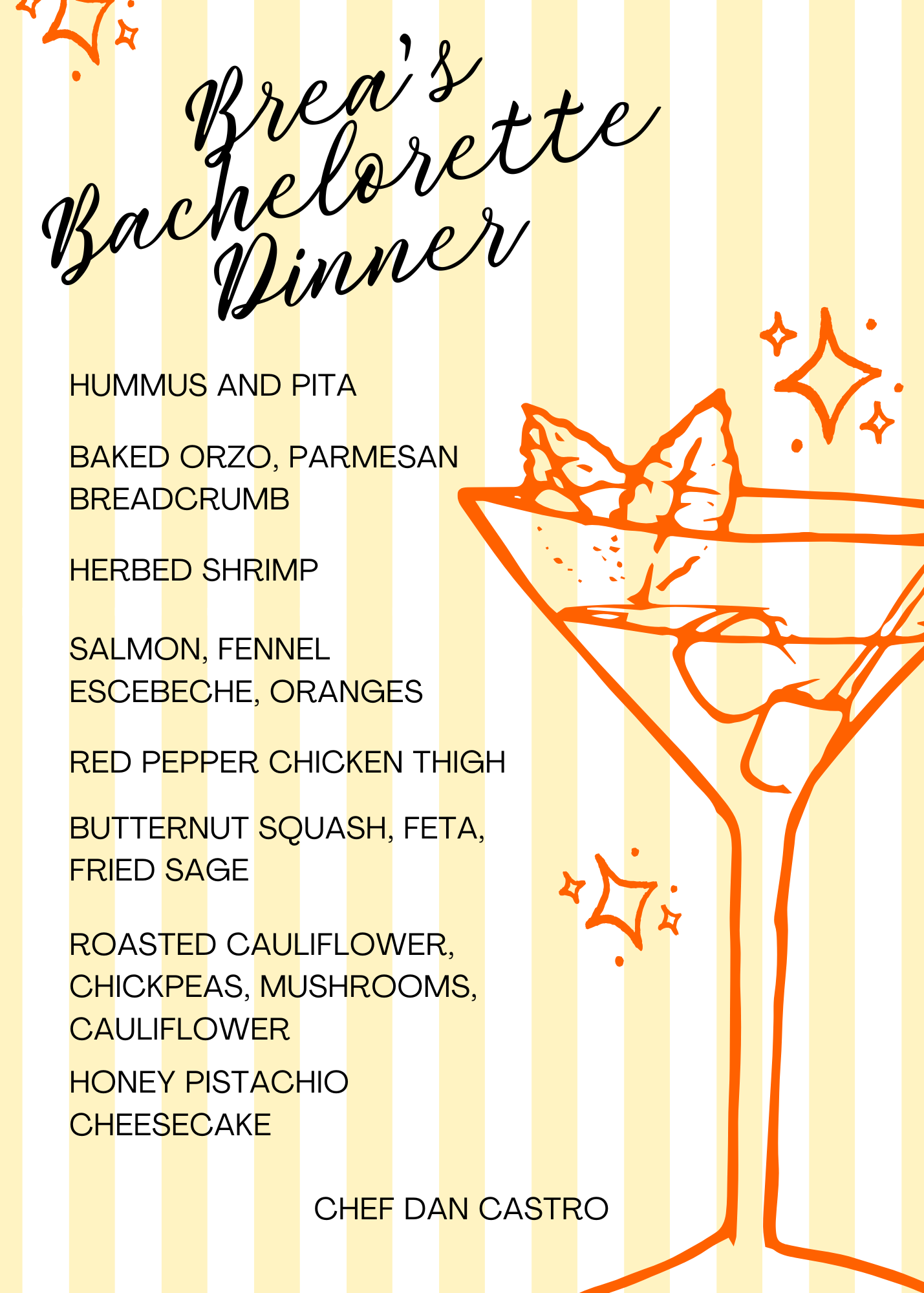Brea's Bachelorette Dinner - Hannah Goldstein - Take A Chef.png