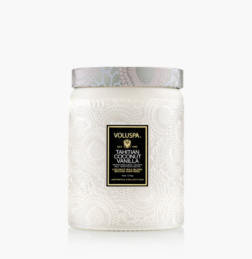 Tahitian Coconut Vanilla Large Jar