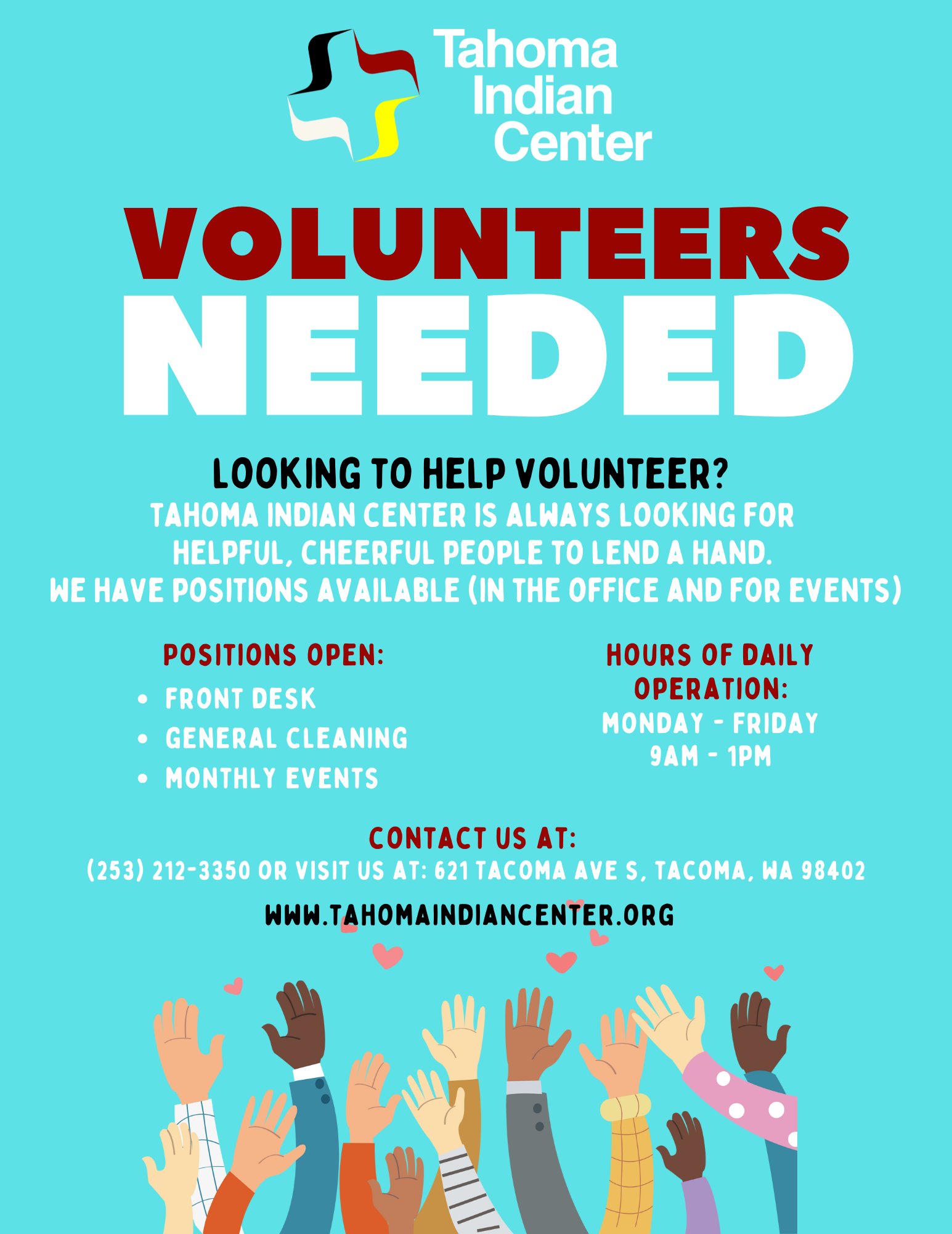 Volunteers Needed!
