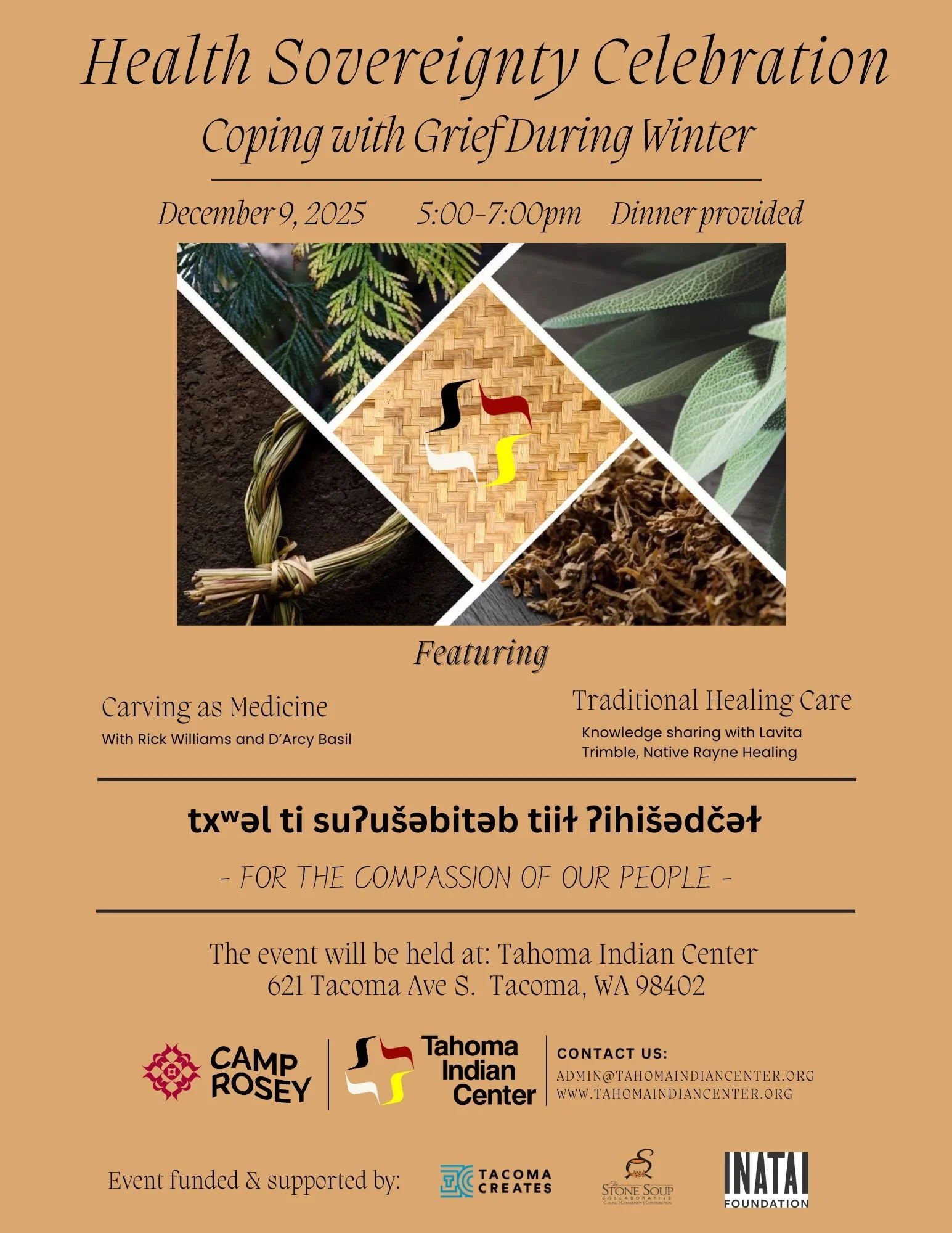 Health Sovereignty Celebration | Coping with Grief During Winter