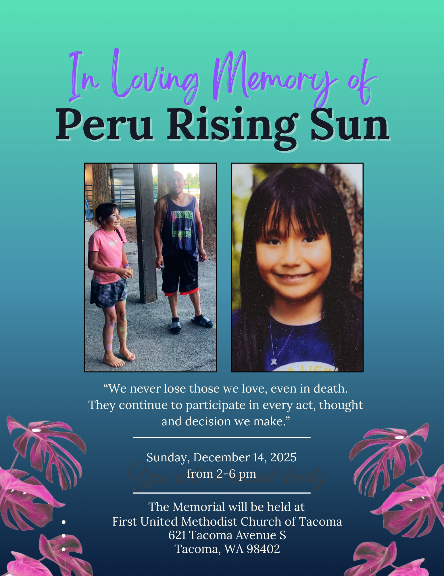 Peru Rising Sun Memorial